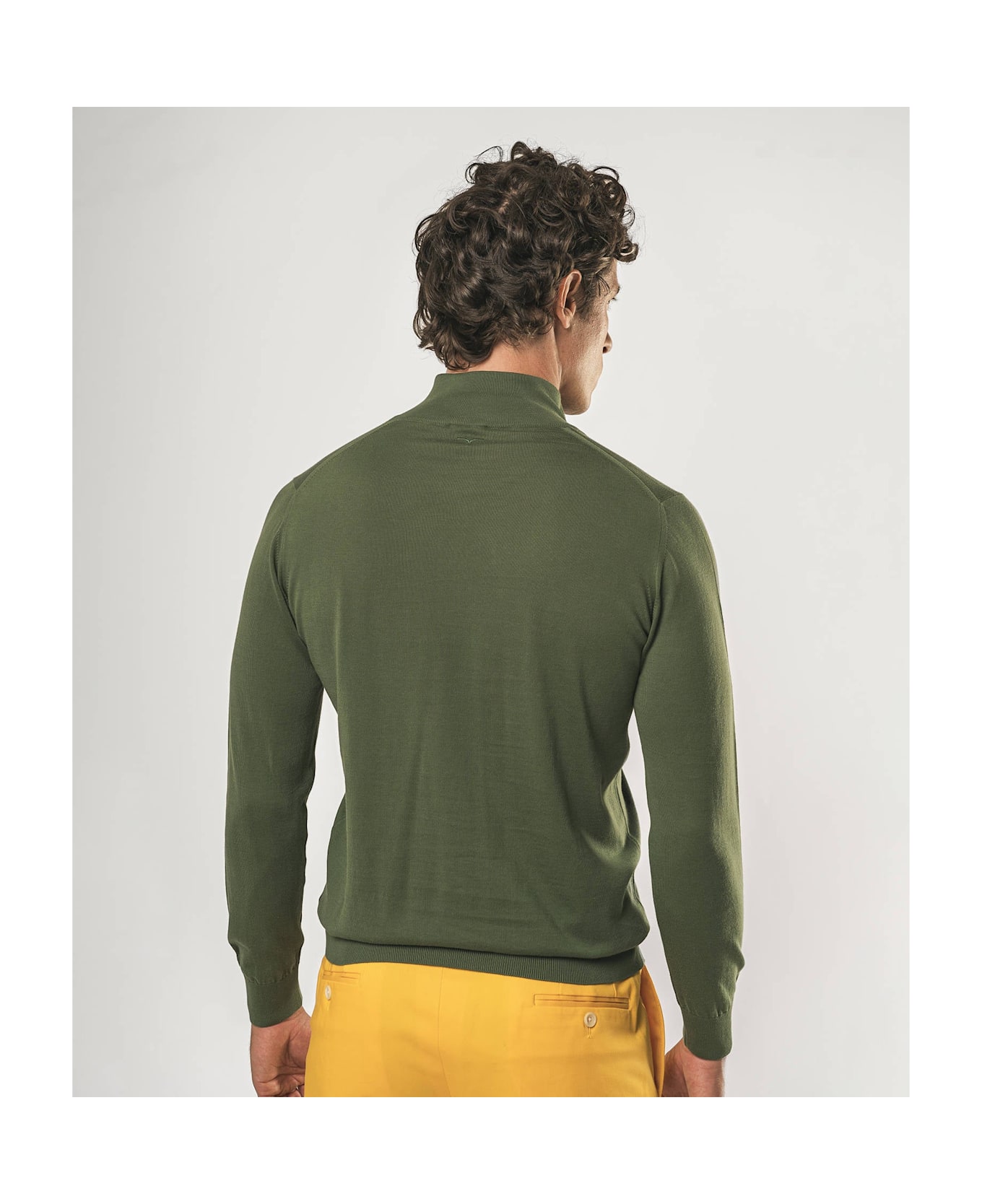 Larusmiani Sheffield Sweater Sweater - Olive