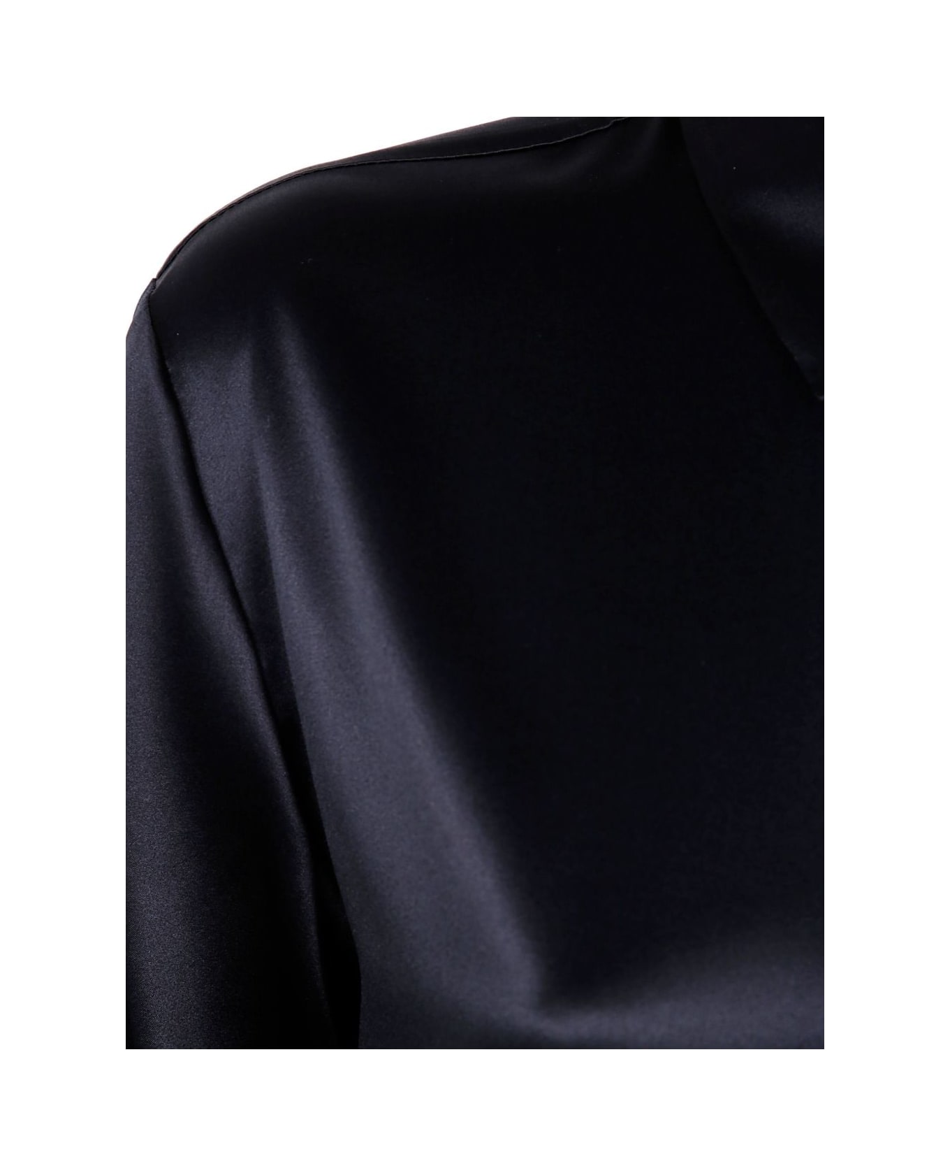 Emporio Armani Silk Shirt - Blue