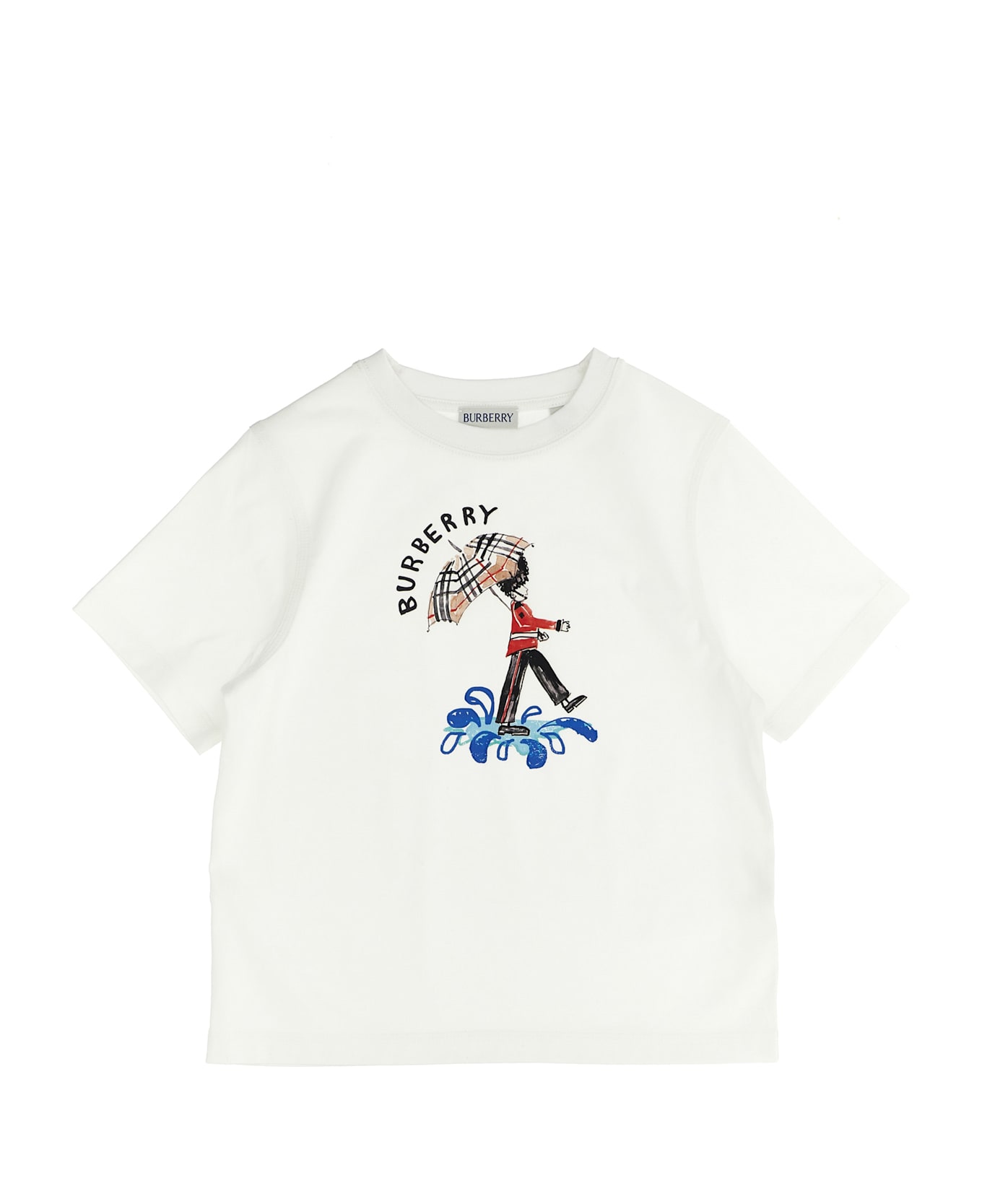 Burberry 
cedar Soldier
 T-shirt - White