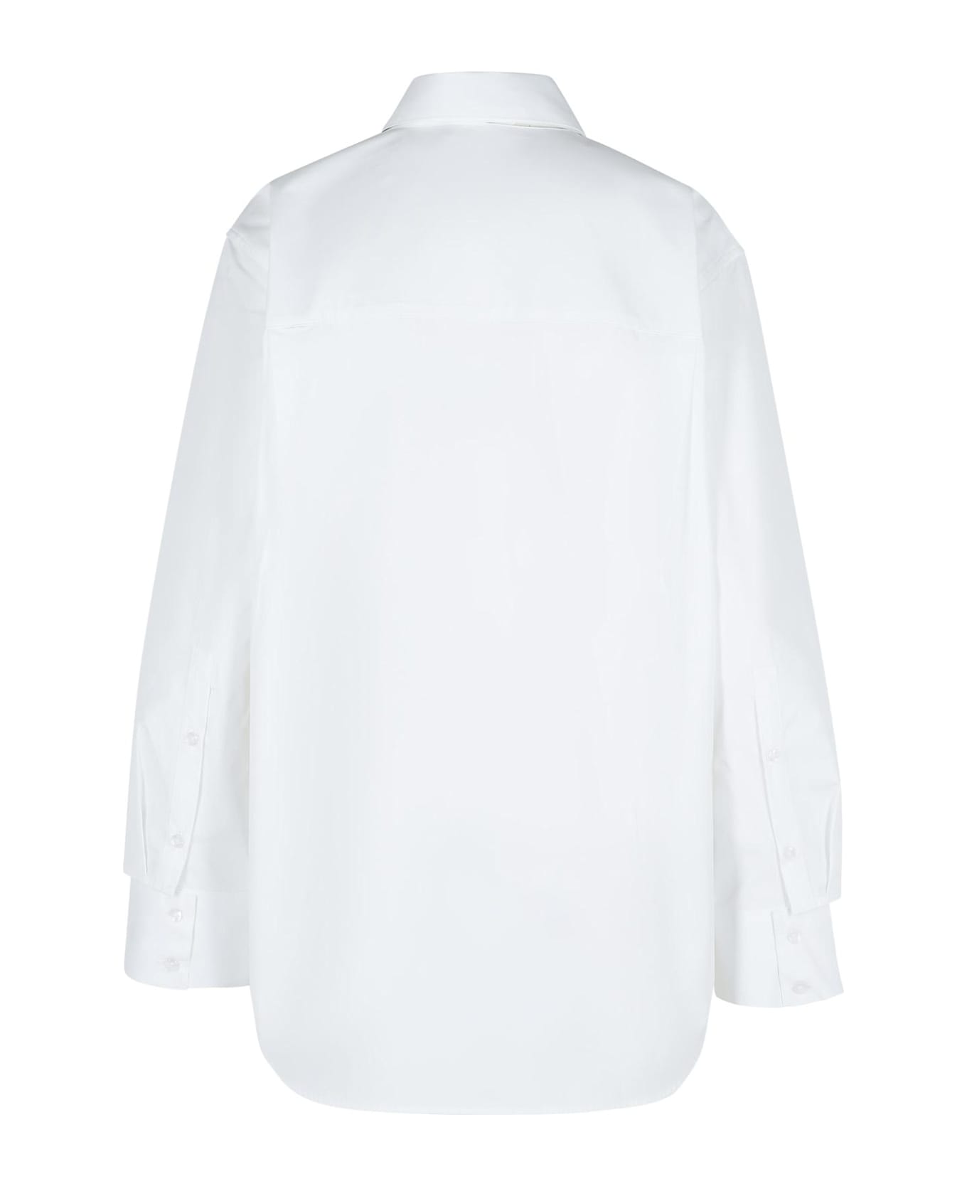 Róhe White Cotton Shirt - Bianco