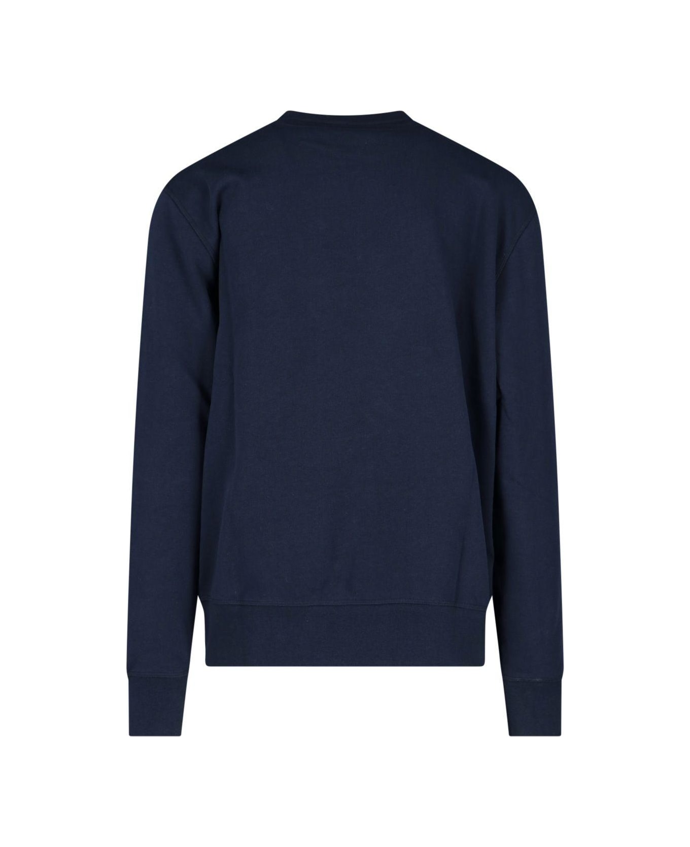 Alexander McQueen Printed Crewneck Sweatshirt - Blue