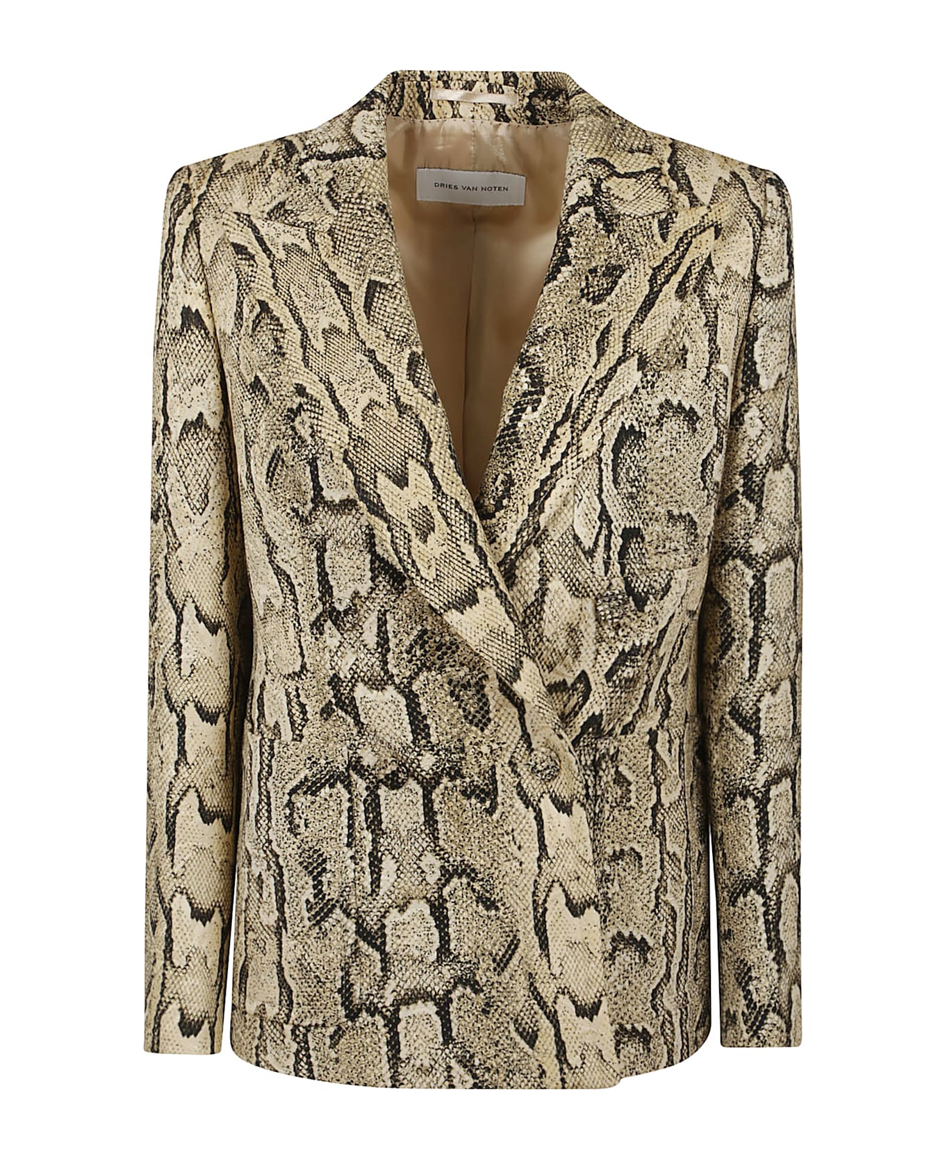 Dries Van Noten Beau 1417 W.w.jacket - Beige