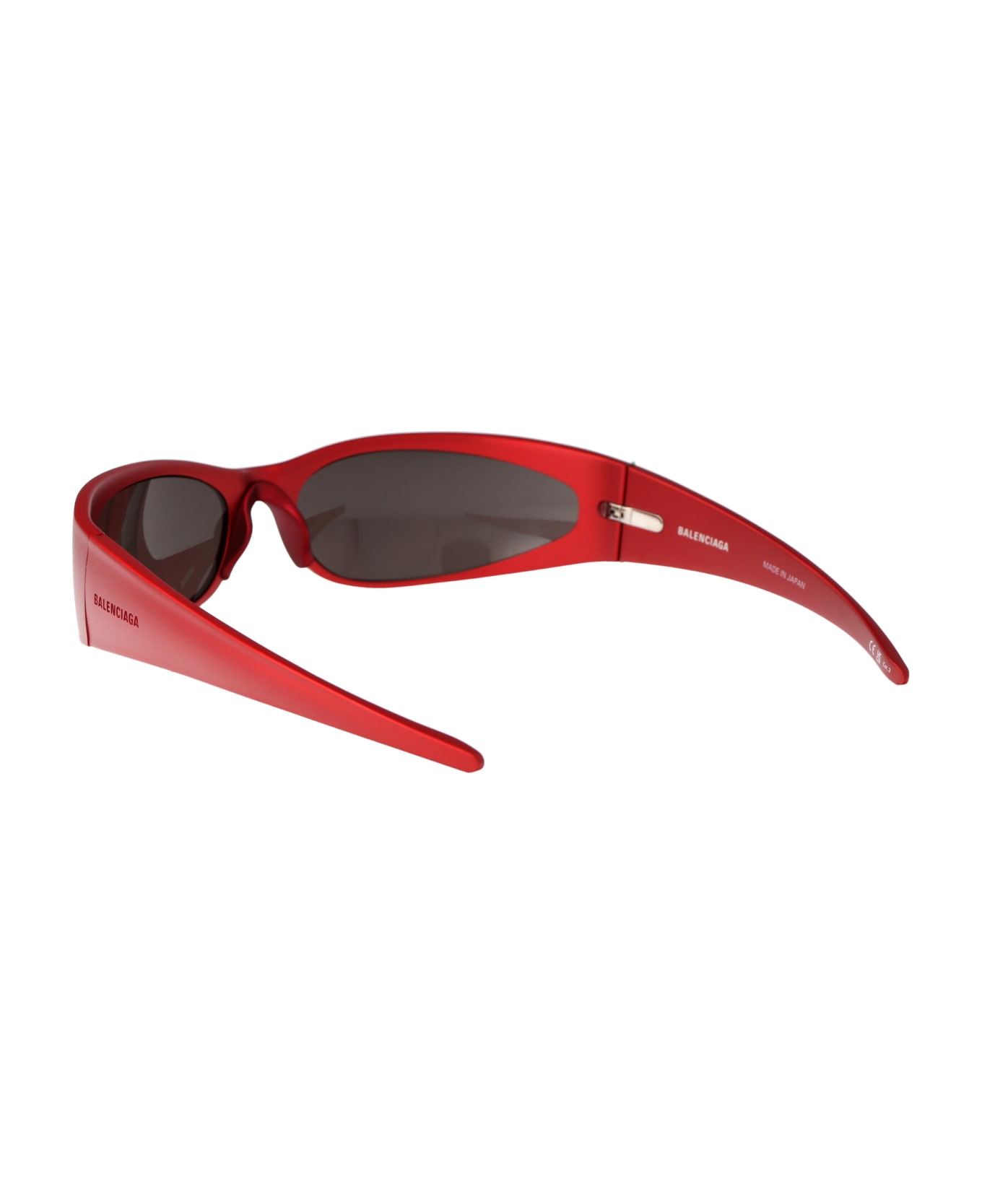 Balenciaga Eyewear Bb0290s Sunglasses - 005 RED RED GREY