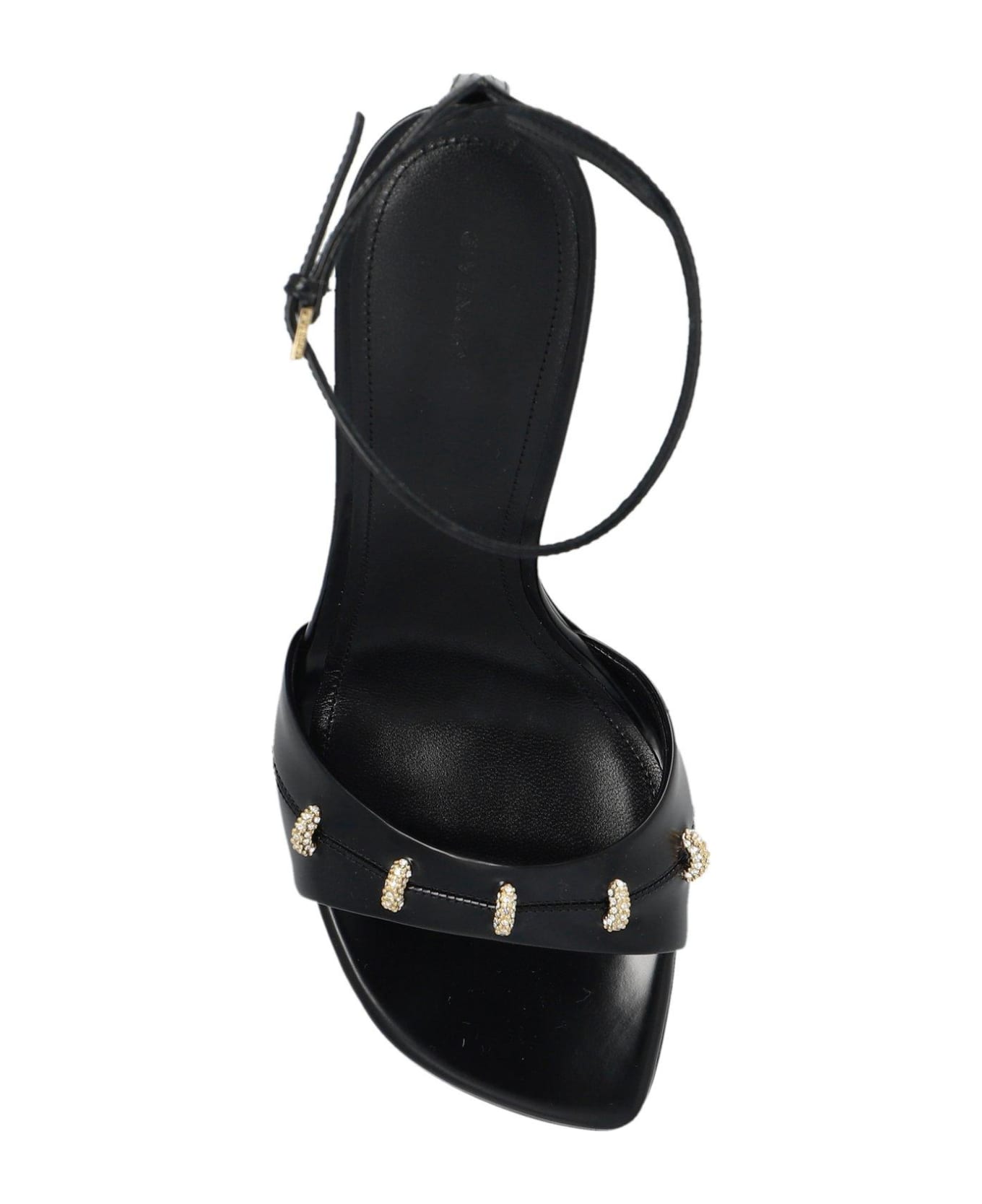 Givenchy Crystal-embellished Stitch Sandals - Black