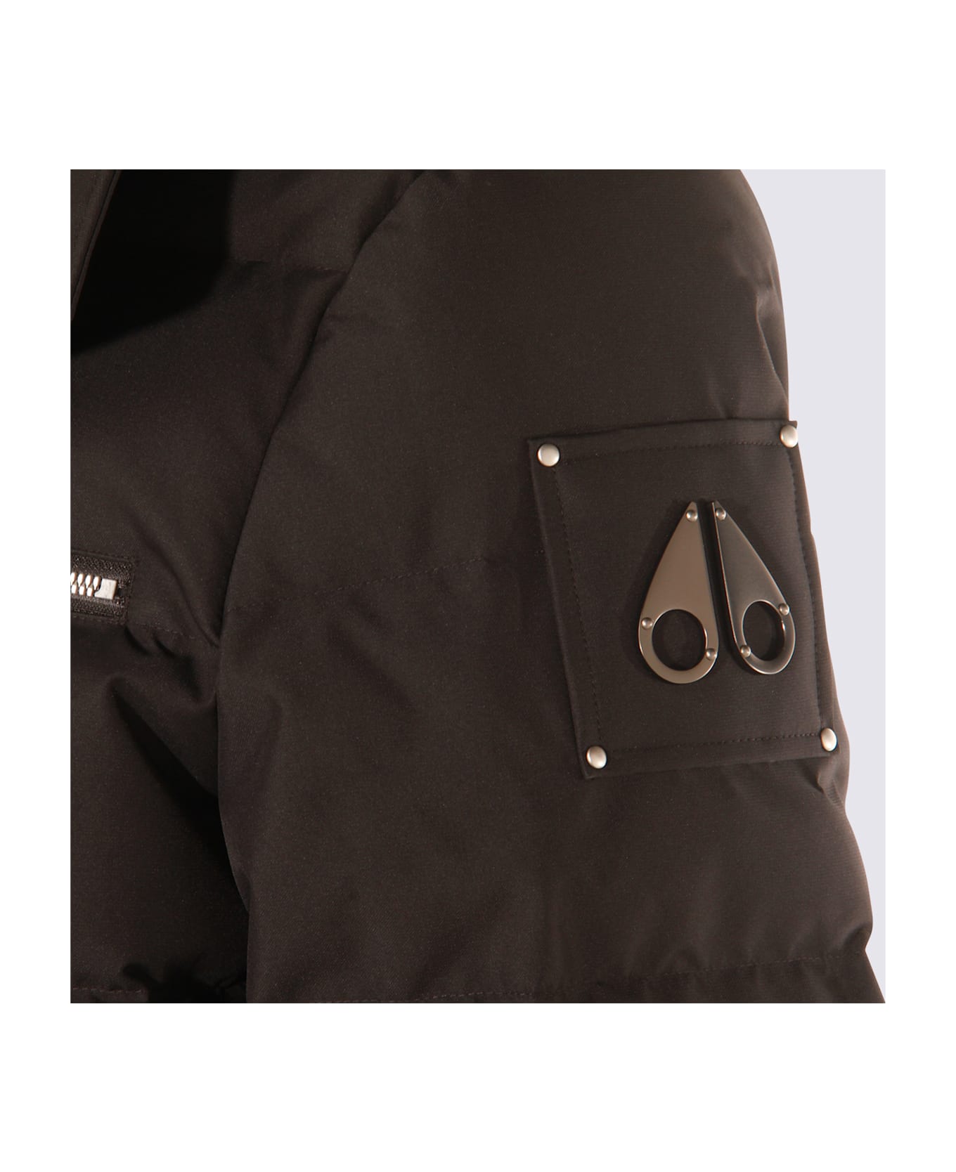 Moose Knuckles Black Down Jacket - Black