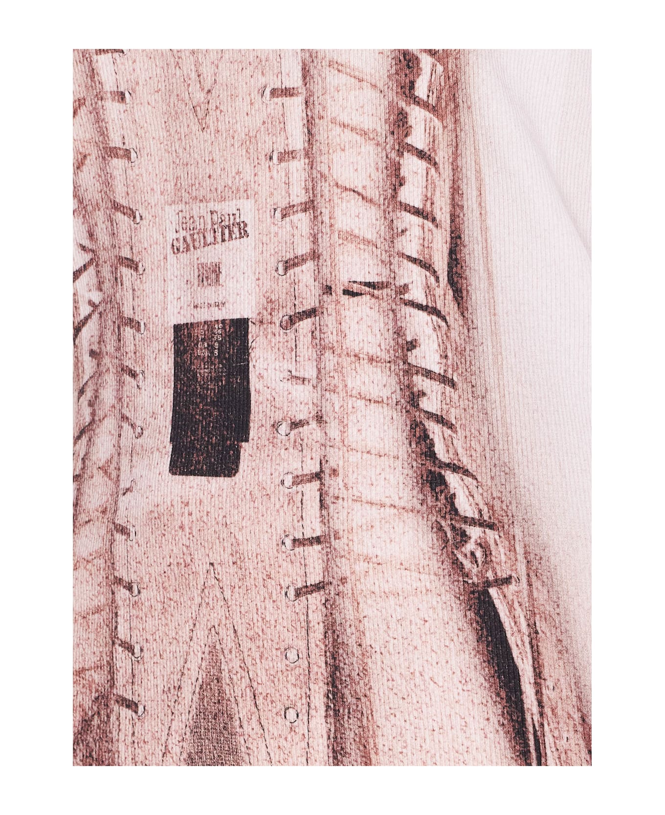 Jean Paul Gaultier Trompe L
oeil Corset Top - Pink