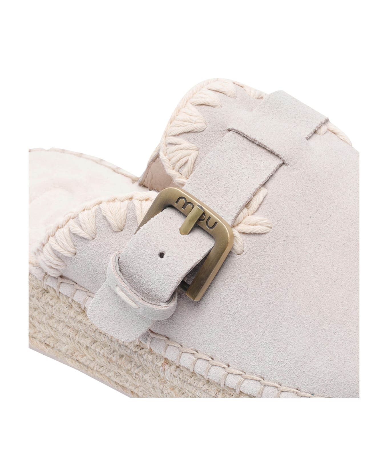 Mou Jute Clog - White