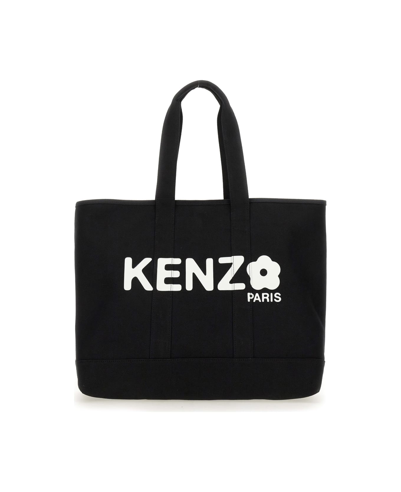 Kenzo 'utility' Tote Bag - White/Black