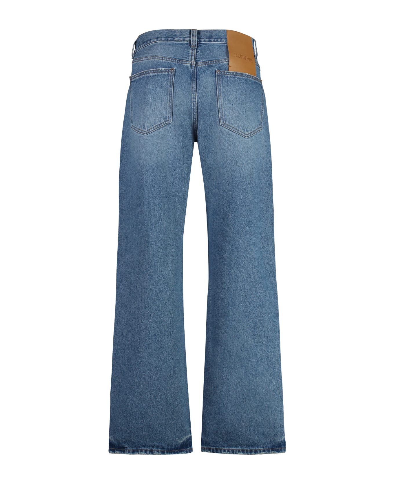 Jacquemus Nîmes 5-pocket Straight-leg Jeans - 33C BLUE/TABAC