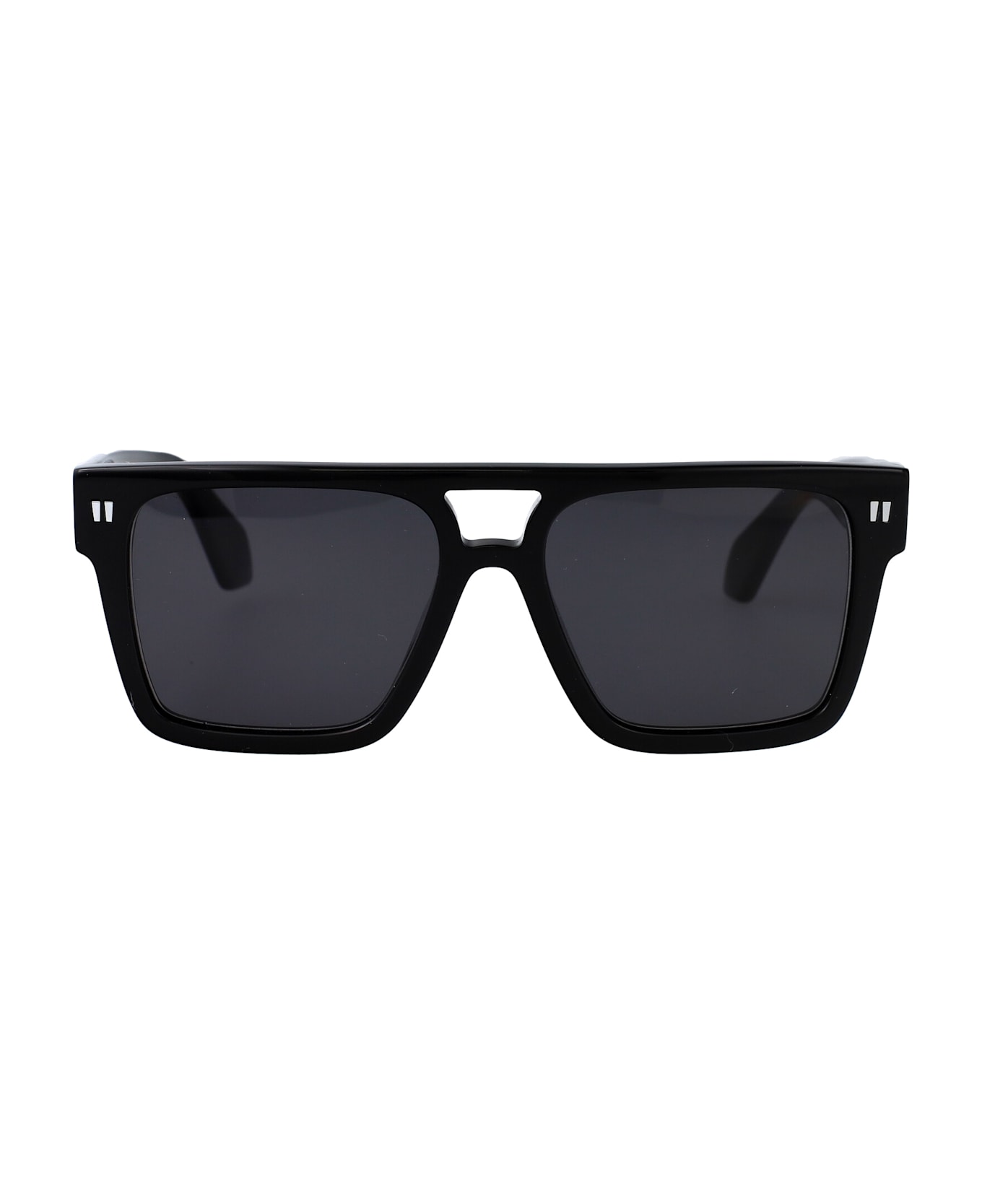Off-White Springfield Sunglasses - BLACK-DARK GREY
