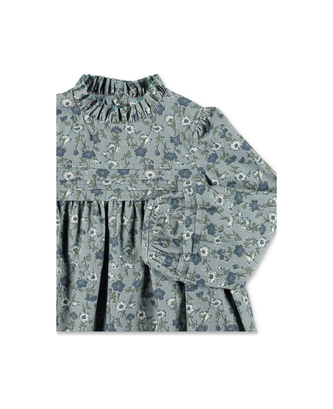 Bonpoint "topaz" Dress - GREEN