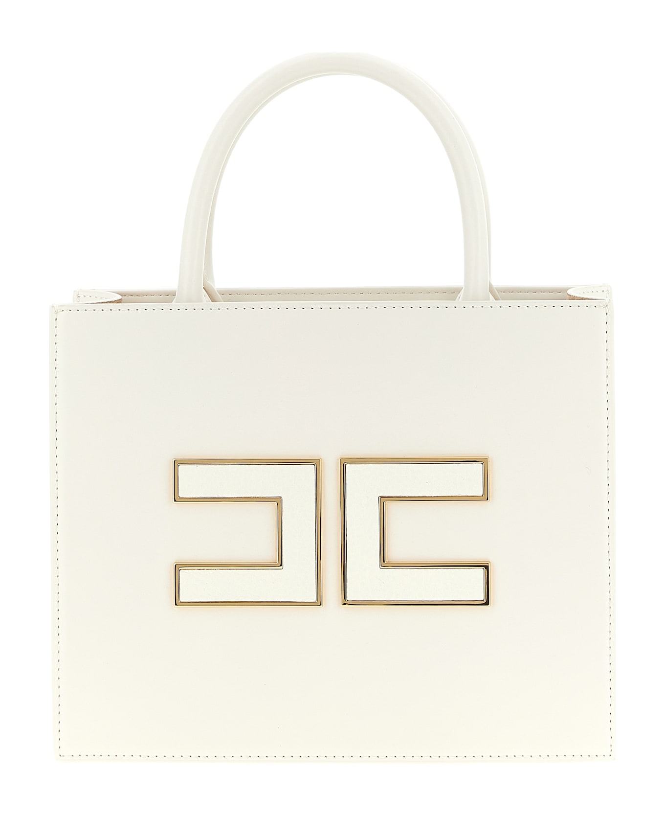 Elisabetta Franchi 
tote
 Small Handbag - White