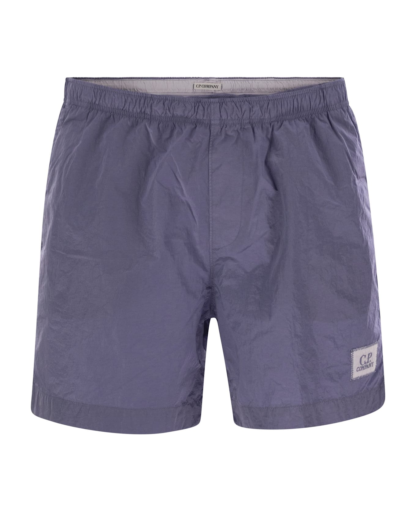 C.P. Company Swim Shorts In Eco-chrome R - Violet