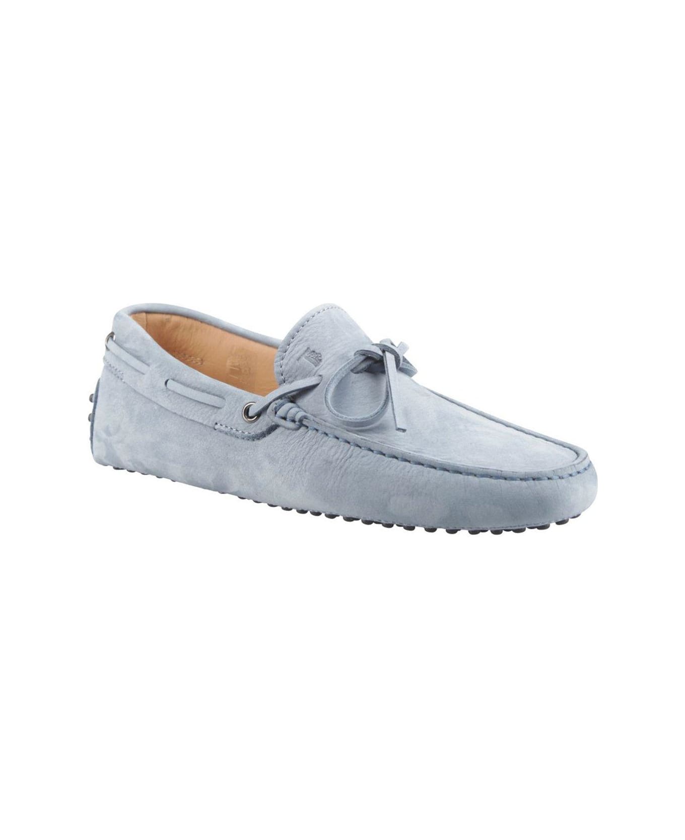 Tod's Round Toe Slip-on Loafers - Azzurro