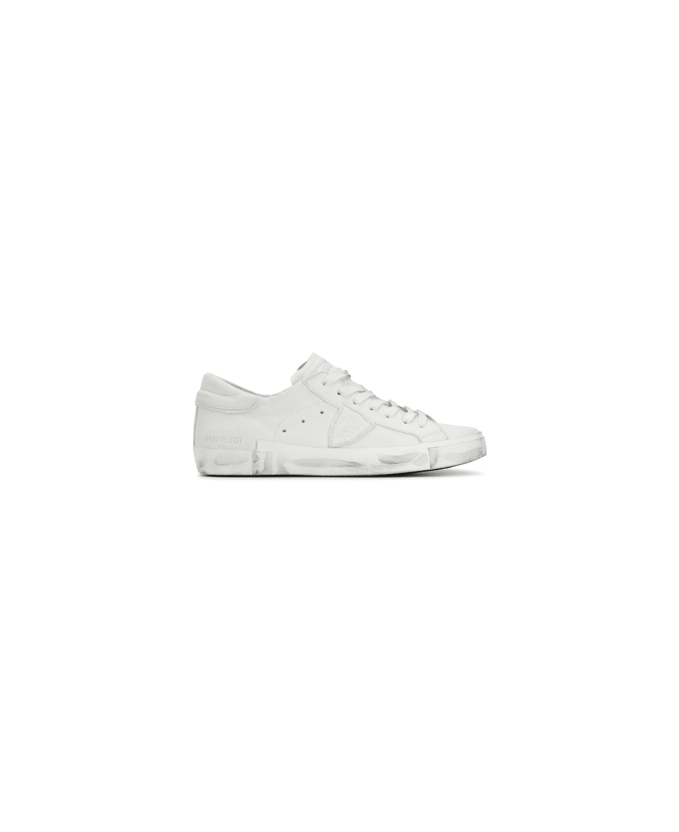 Philippe Model Prsx Low Woman - Basic Blanc