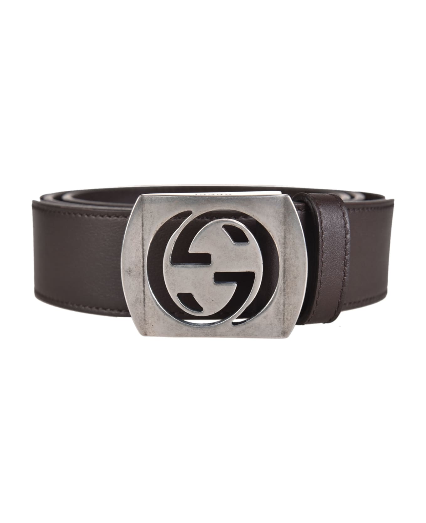 Gucci Cut Out G Buckle Belt | italist