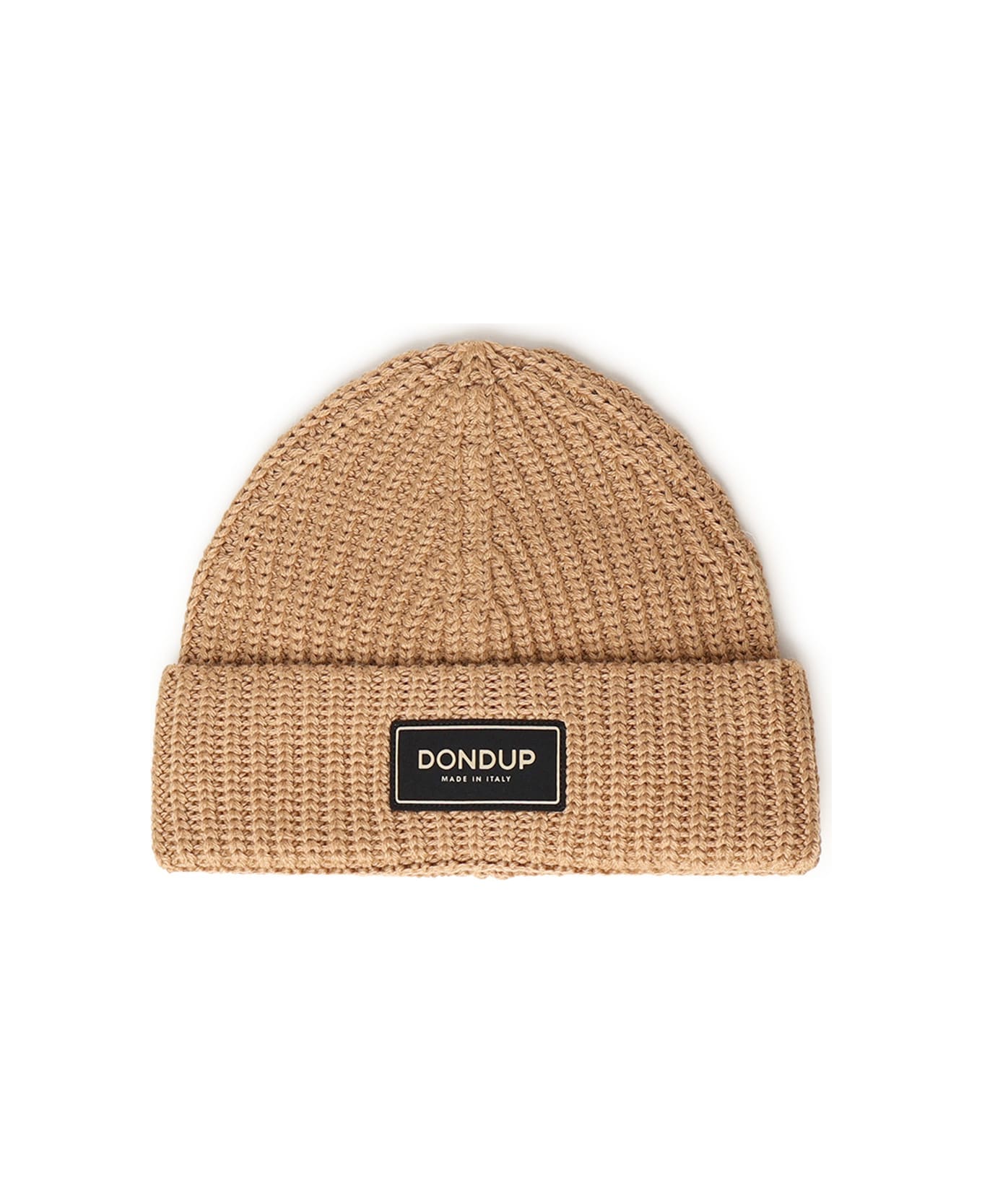 Dondup Technical Wool Hat - CURRY