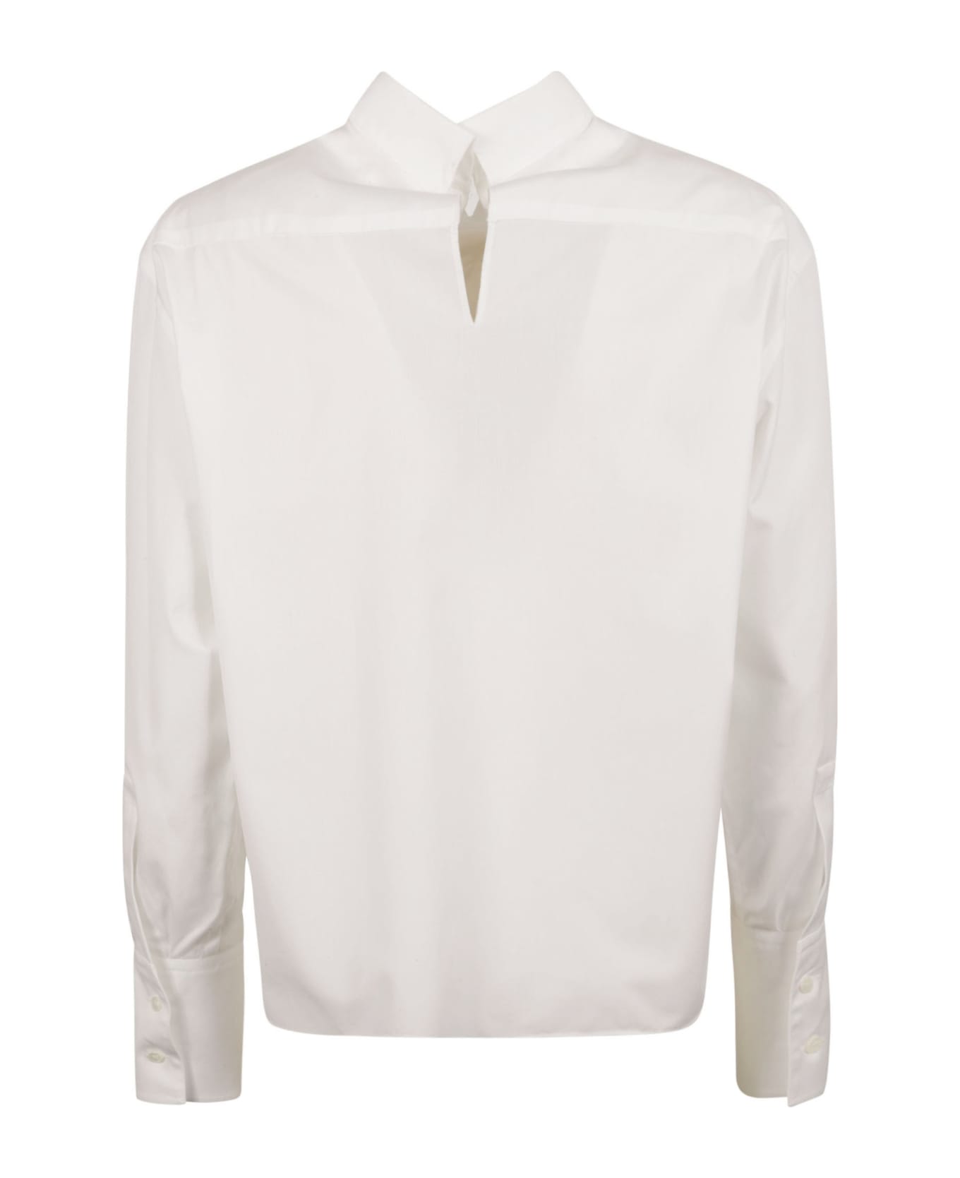 Marni Pleat Detail Shirt - Lily White
