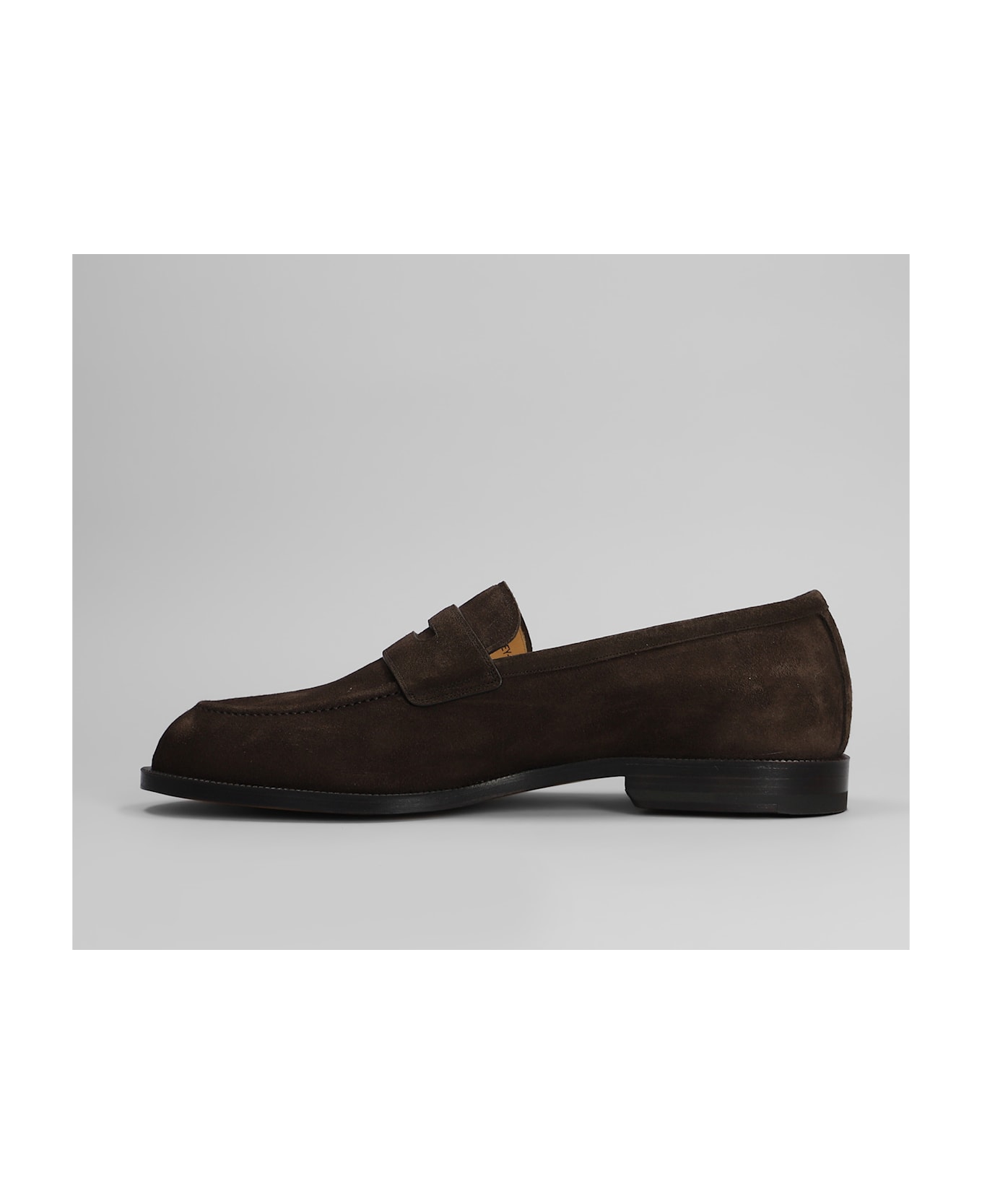 Bally Charney U Loafers In Brown Suede - brown