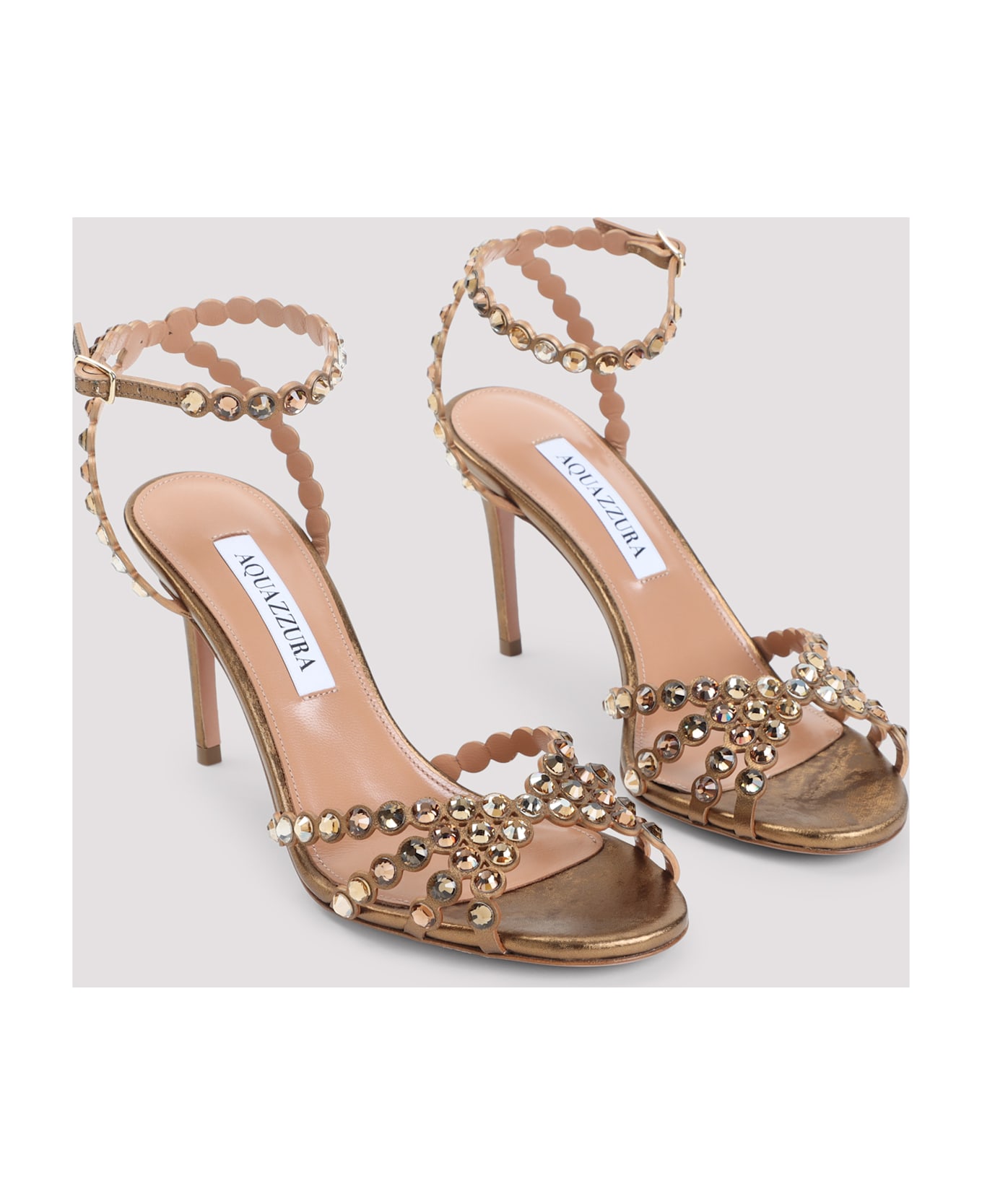 Aquazzura Tequila Sandal - Bra Brass