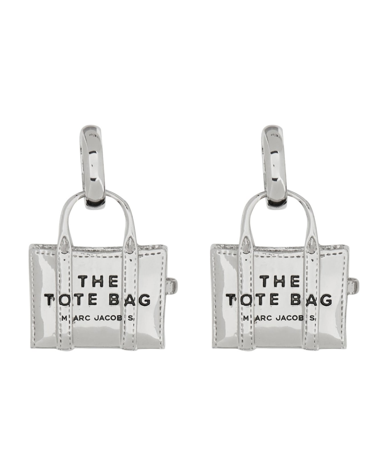 Marc Jacobs The Tote Bag Earrings - ARGENTO イヤリング