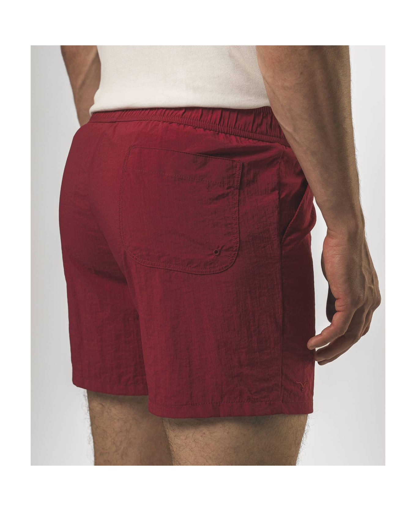 Larusmiani Swim Shorts Dorji Mare Swimming Trunks - Magenta