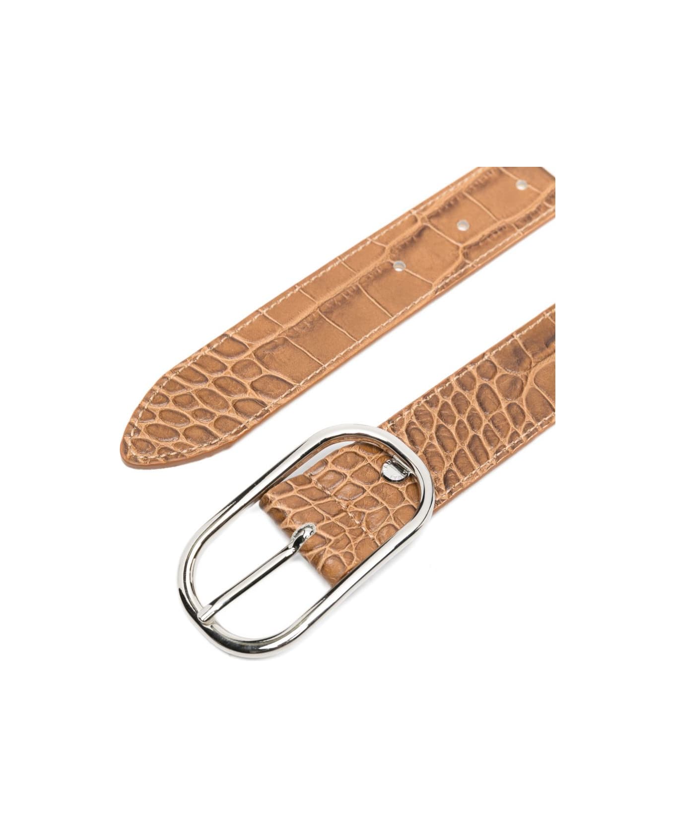 Herskind Hannah Leather Belt - Leather Brown