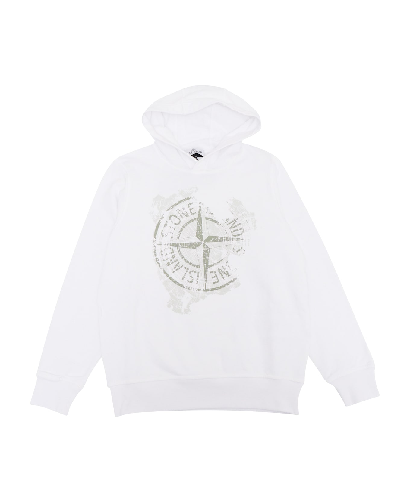 Stone Island Sweatshirt - WHITE