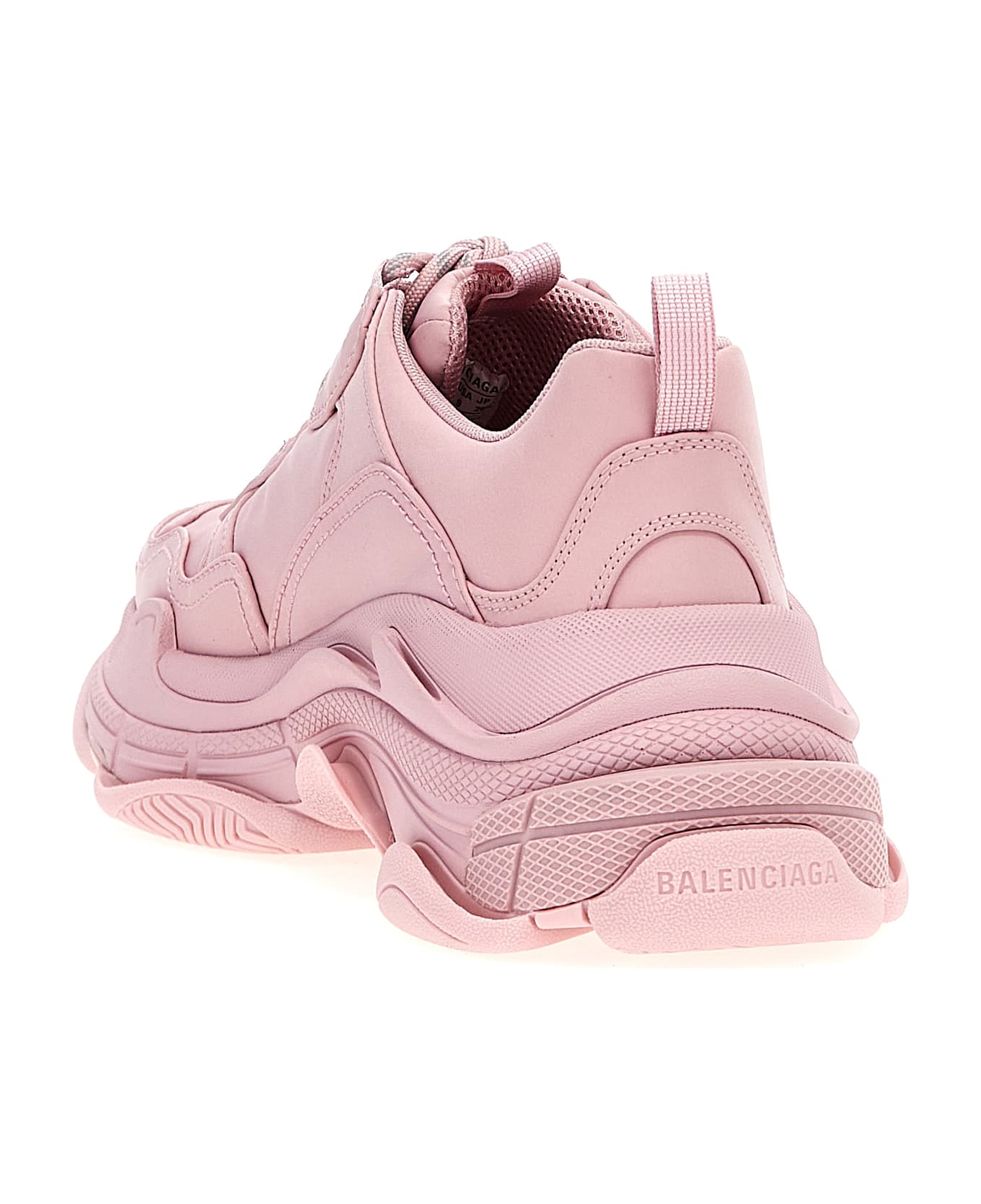 Balenciaga 'triple S Satin' Sneakers - Pink