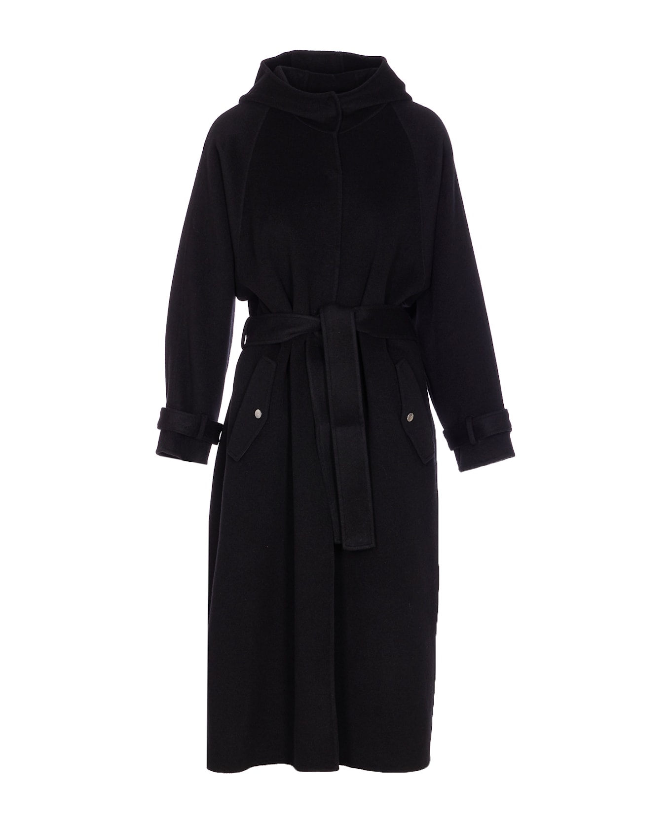 Pinko Cartoccio Coat - Black