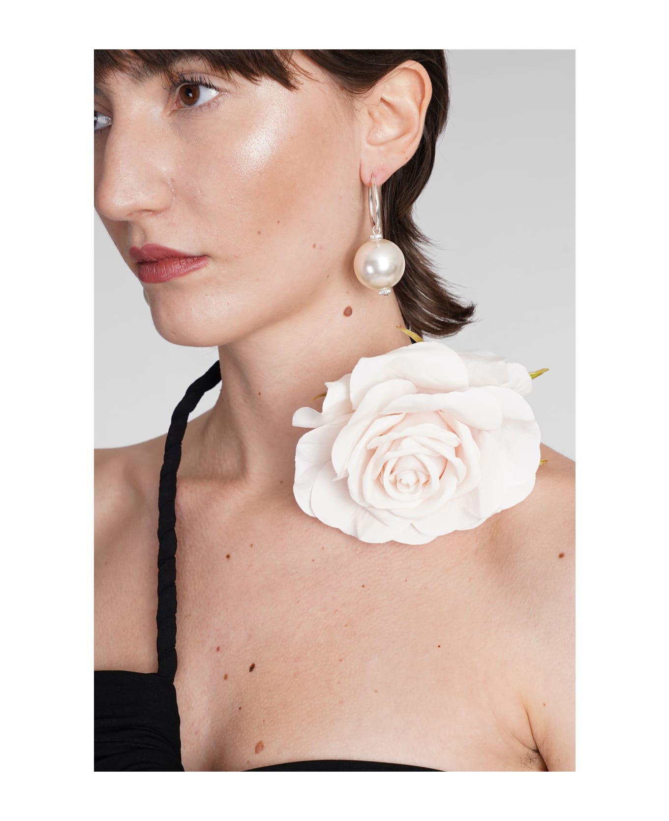 Magda Butrym Dress In Black Polyamide - BLACK