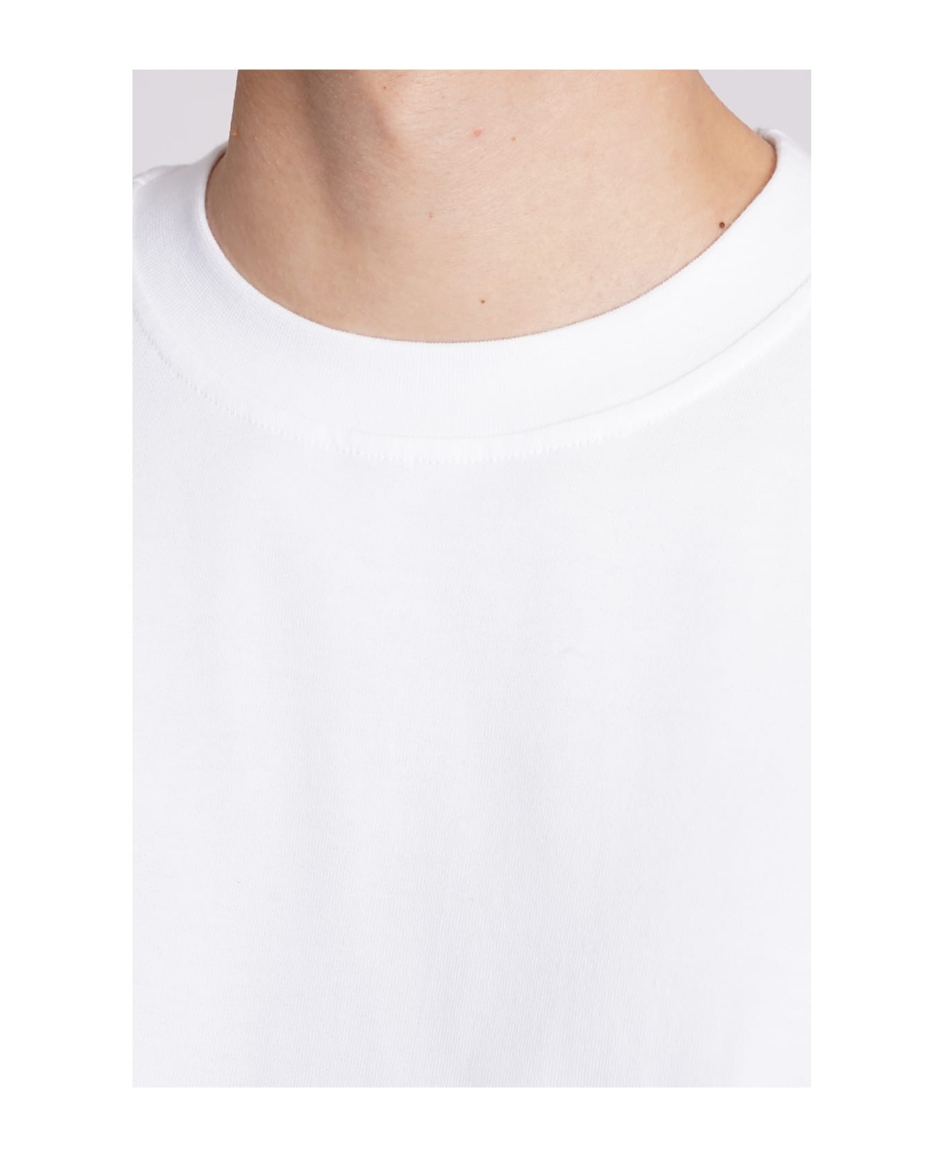 Séfr T-shirt In White Cotton - white
