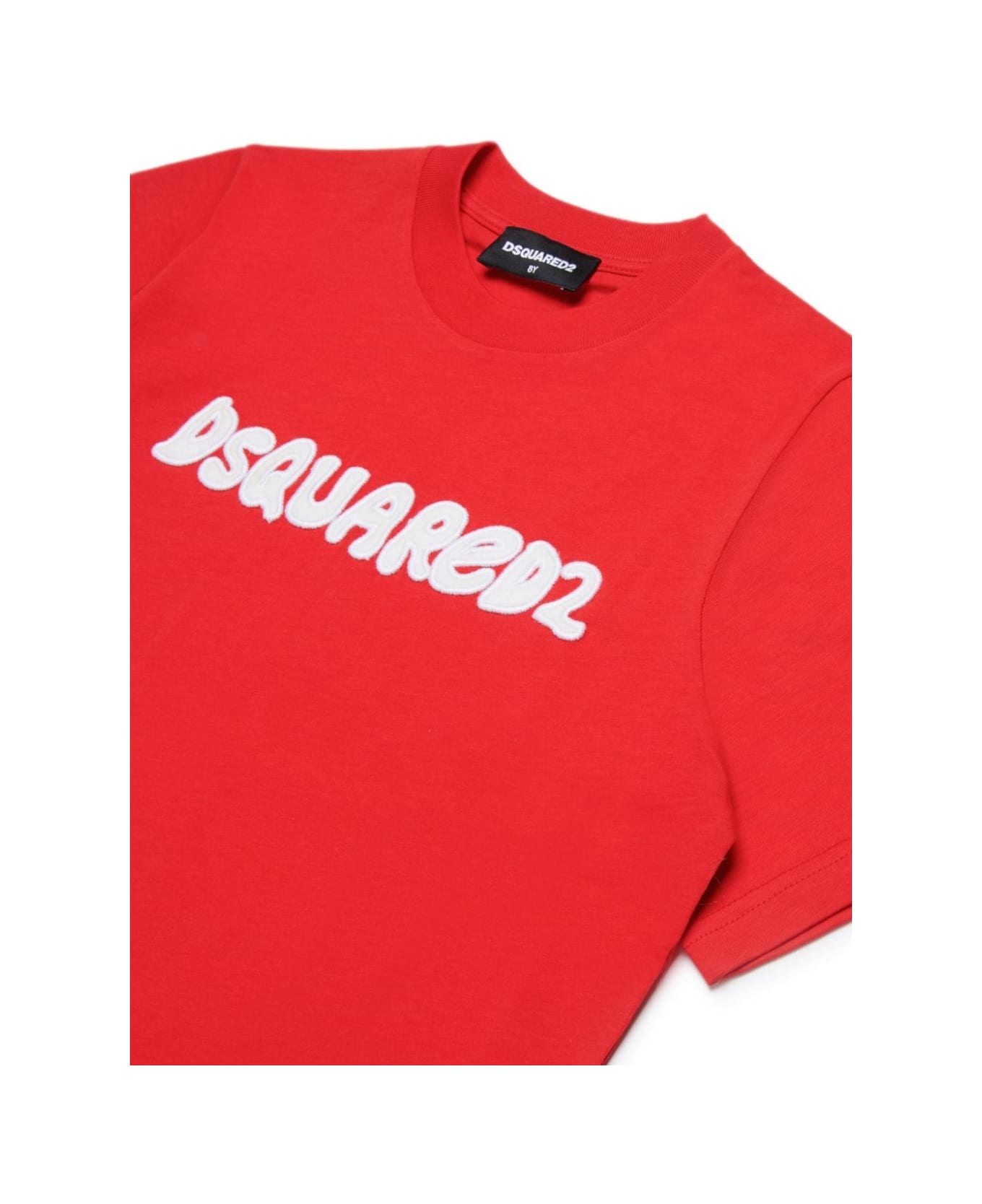 Dsquared2 T-shirt Con Stampa Logo - Red