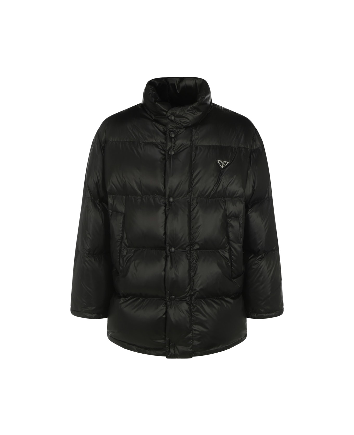 PRADA ジップアップフードレザージャケット 【関税込】 Prada ジップアップ レザーパーカー | ホワイト | FARFETCH JP
