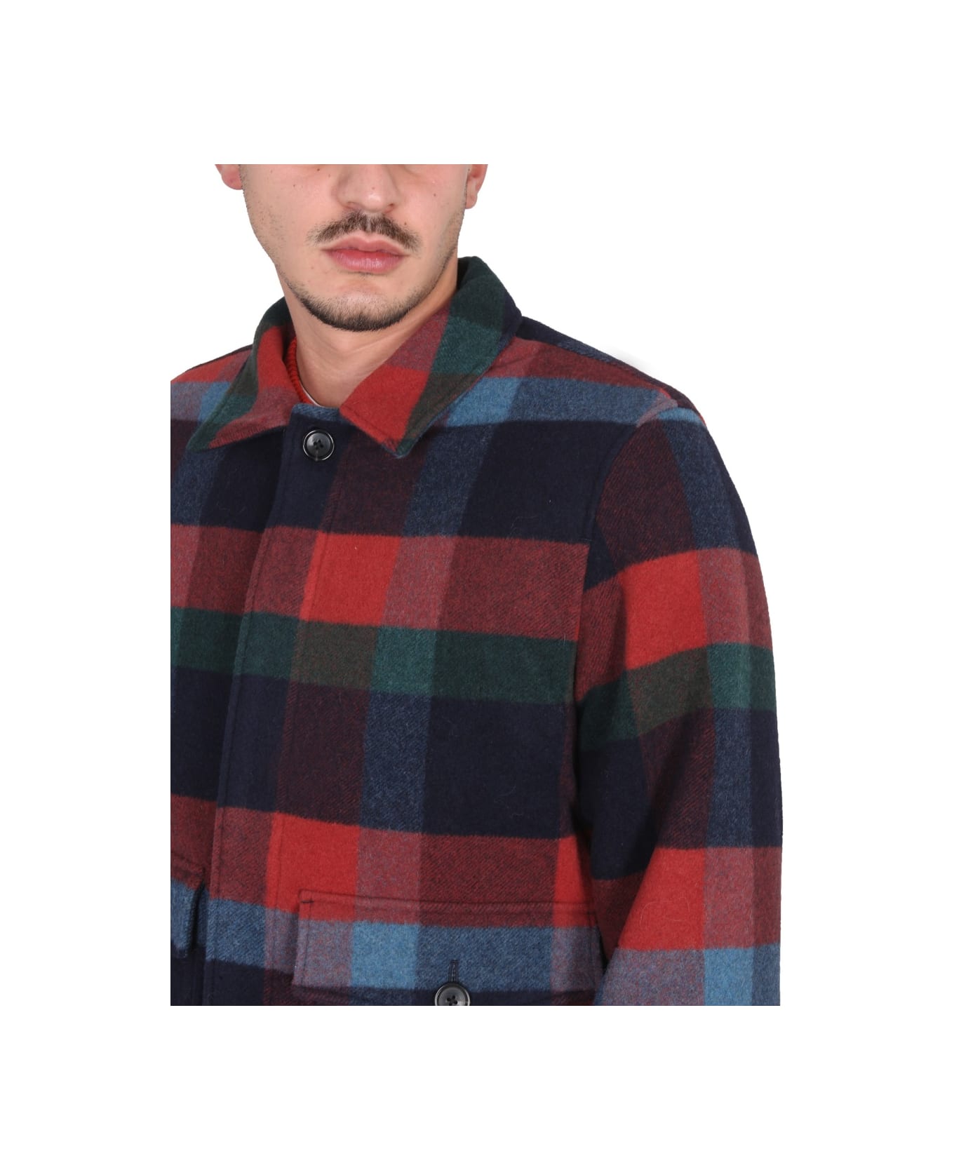 PS by Paul Smith Wool Jacket - MULTICOLOUR