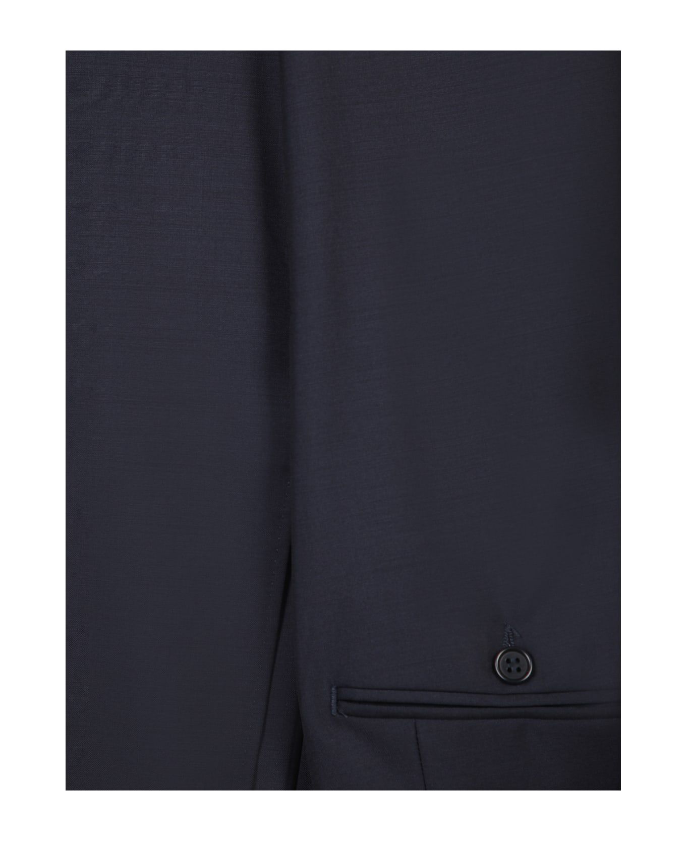 Canali Blue Mohair Suit - Blue