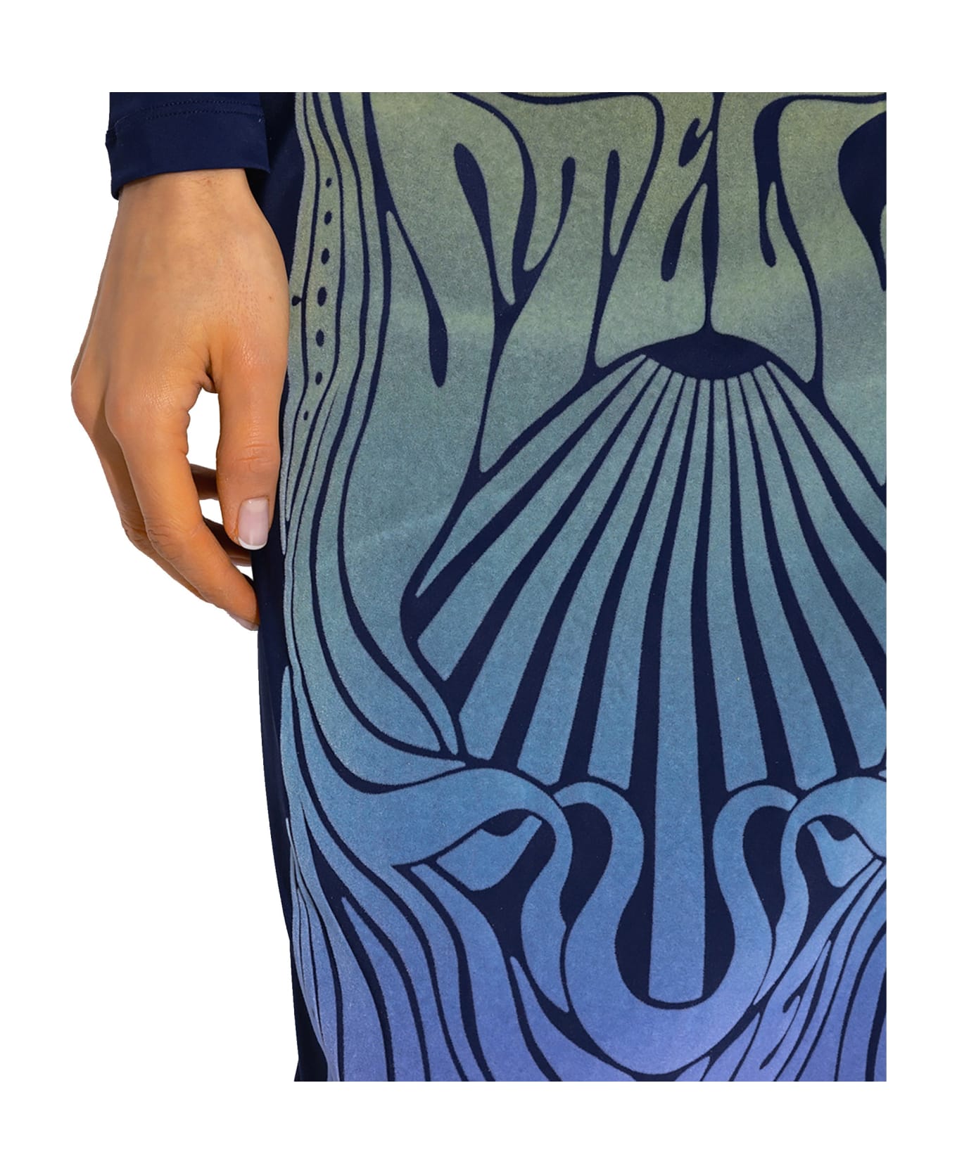 Stella McCartney Printed Skirt - Blue