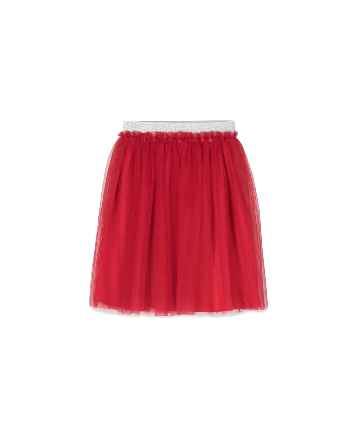Il Gufo Tulle Skirt - RED