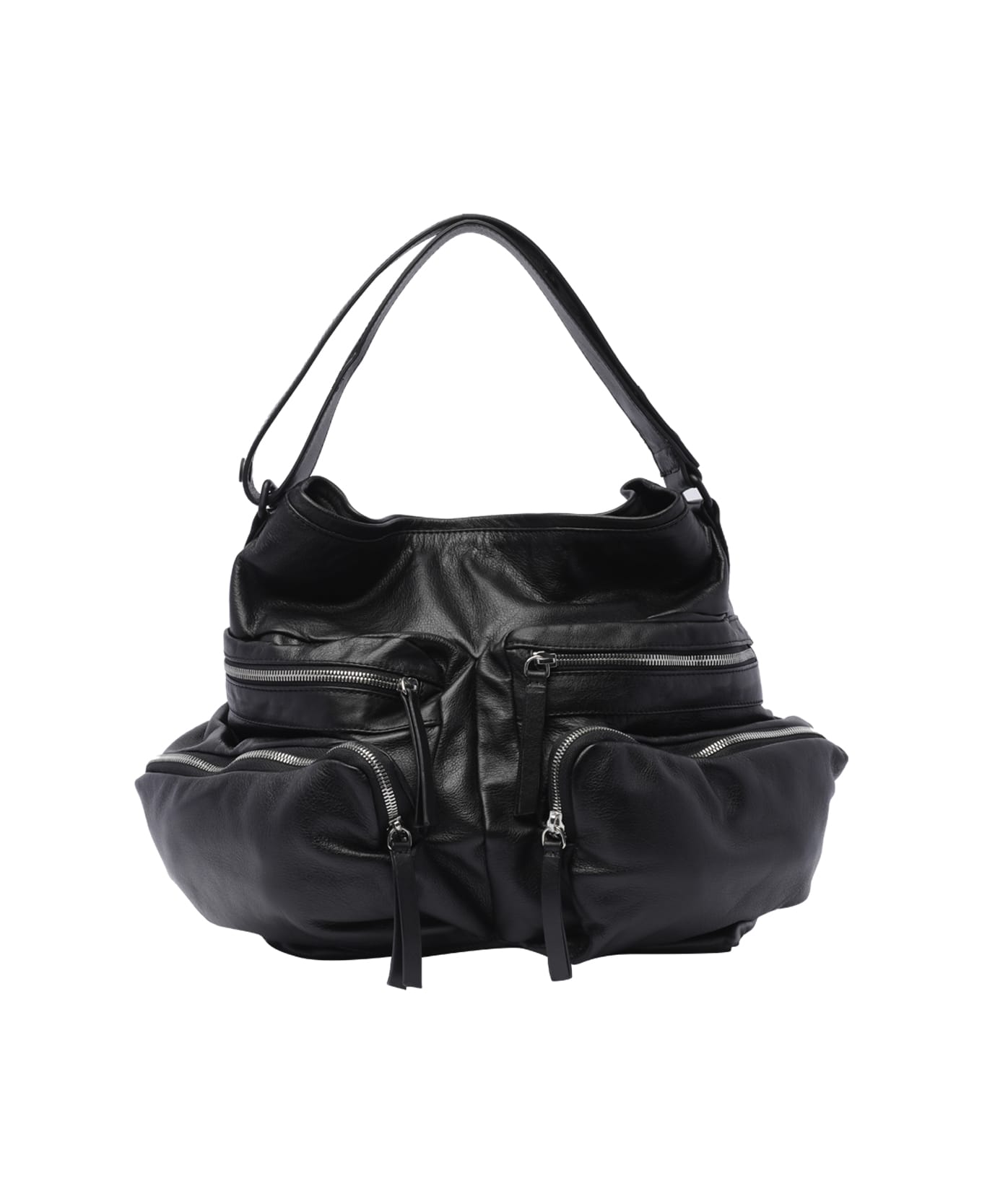 Vic Matié Shoulder Bag - Black