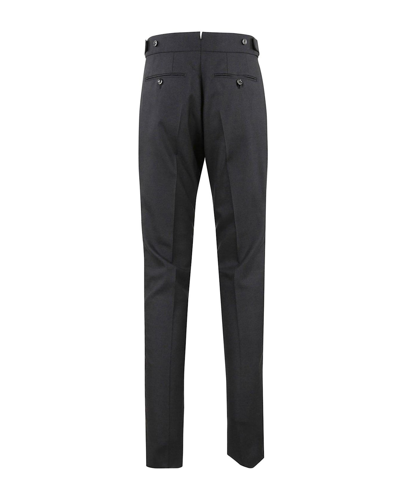 Tom Ford Tapered-leg Tailored Pants - GREY MELANGE