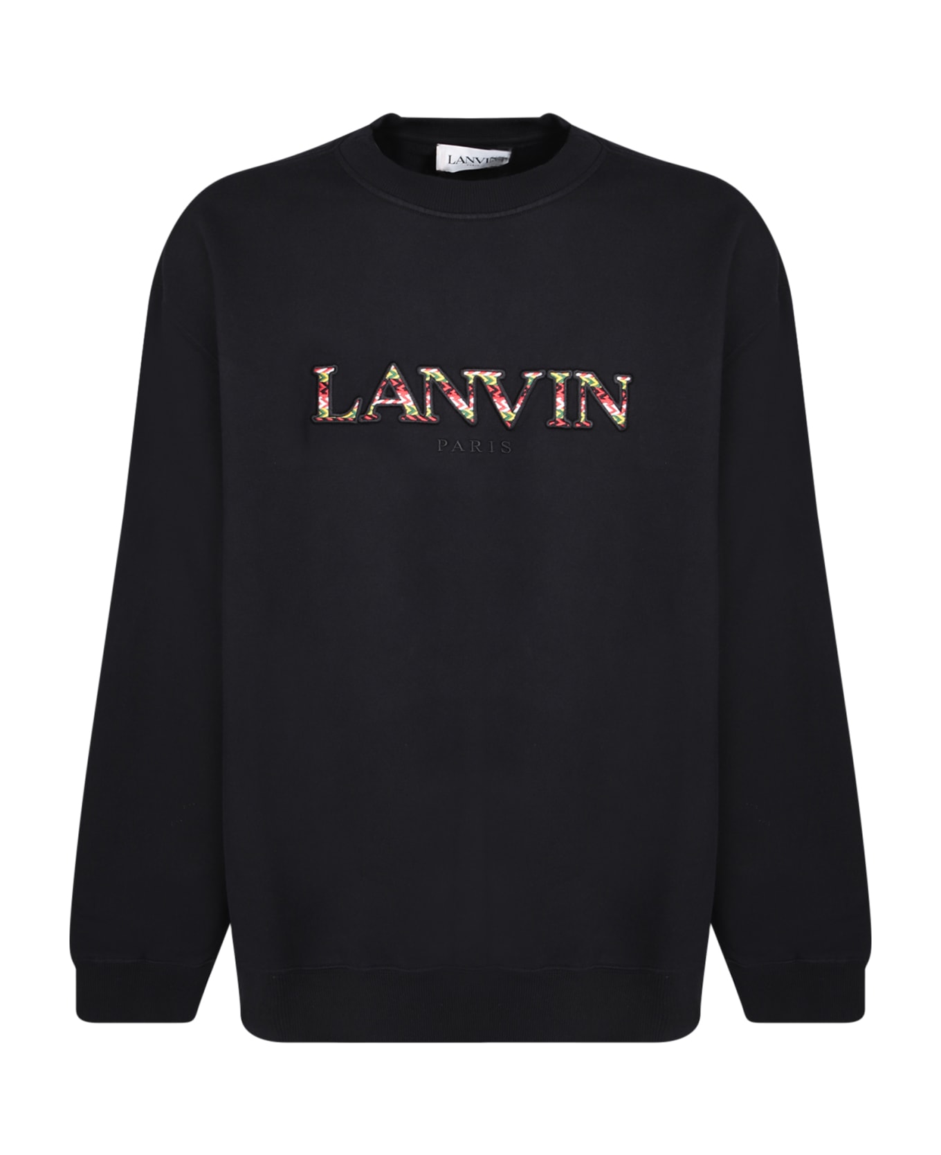 Lanvin Embroidered Logo Sweatshirt - Black