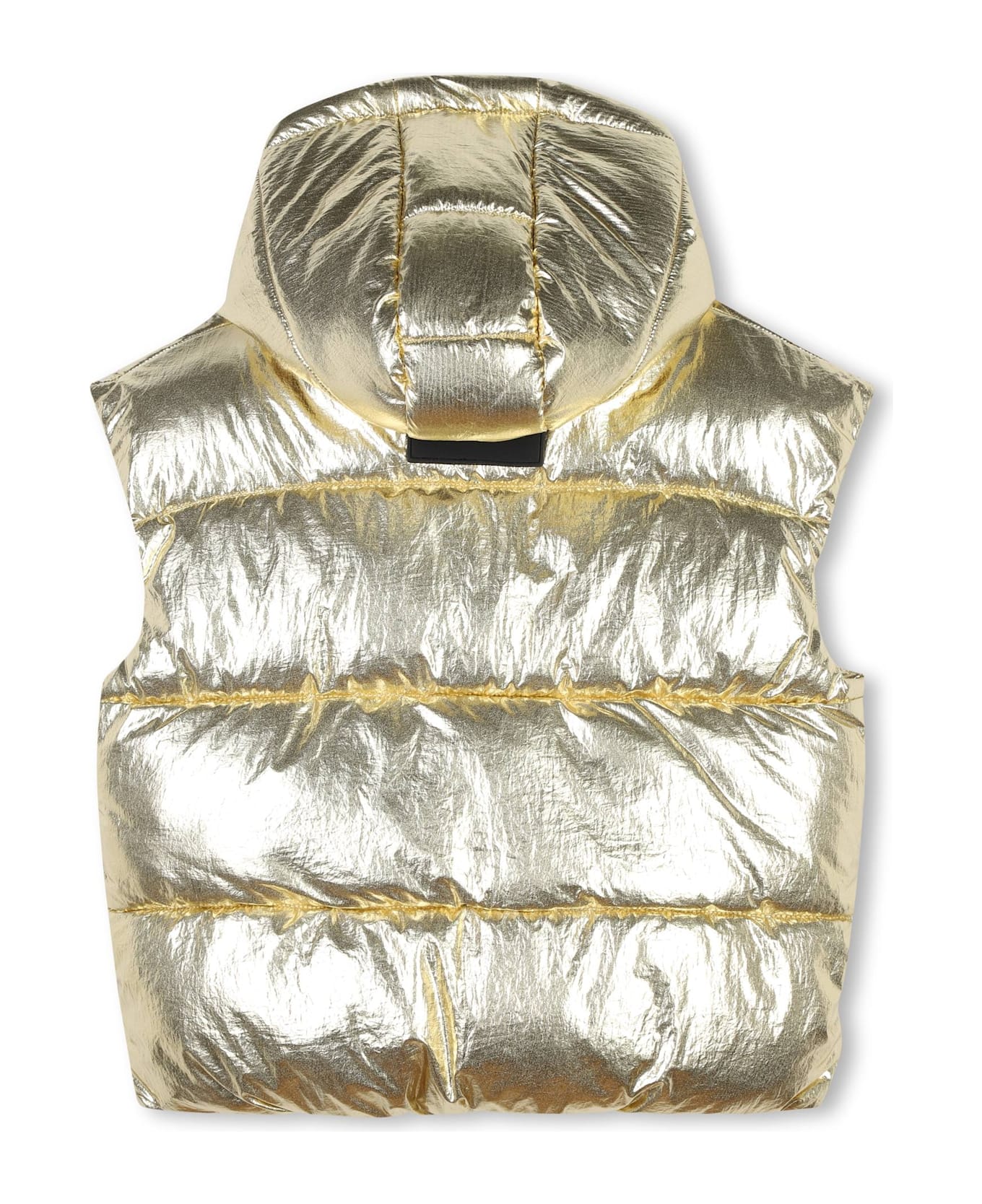 Marc Jacobs Gilet Imbottito Metallizzato - Gold