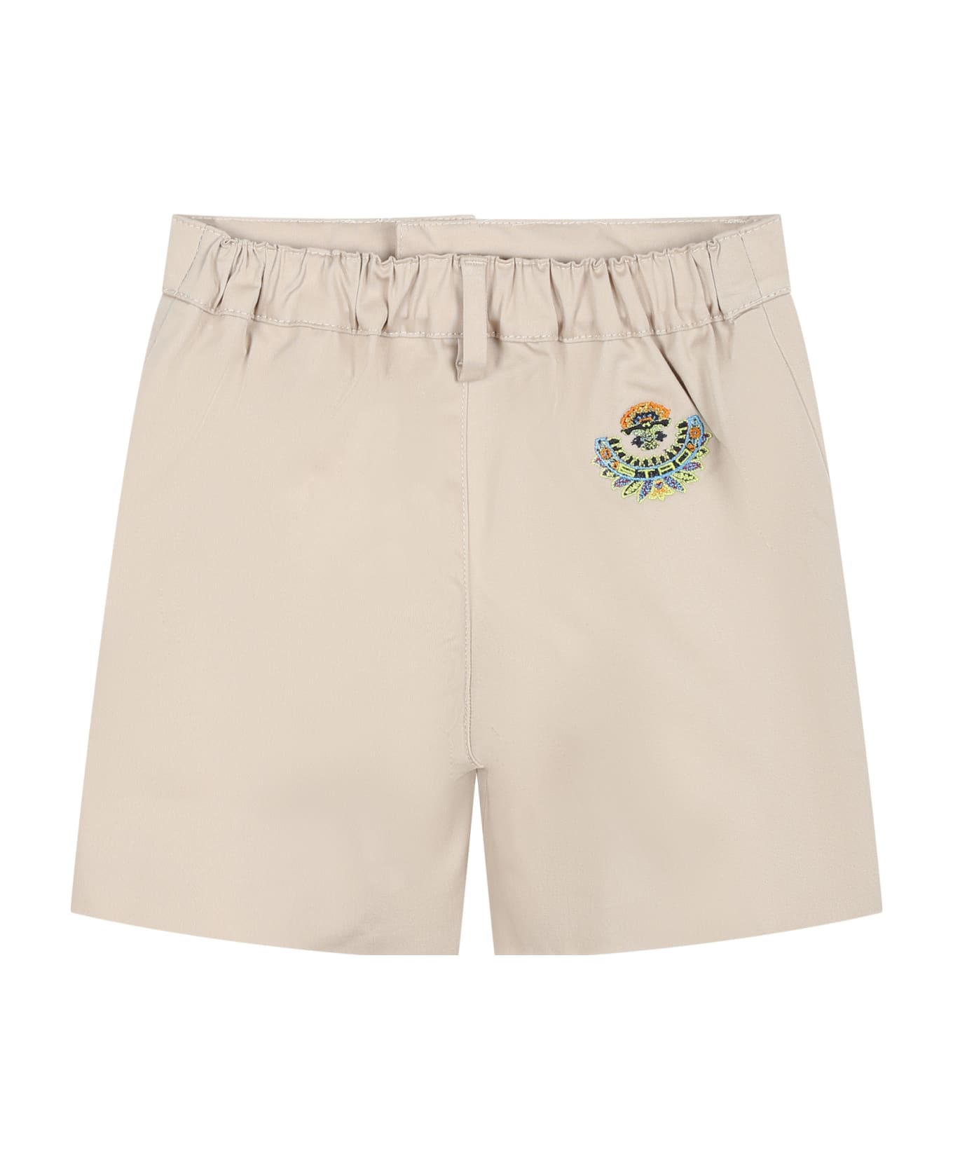 Etro Elegant Beige Shorts For Baby Boy - Beige