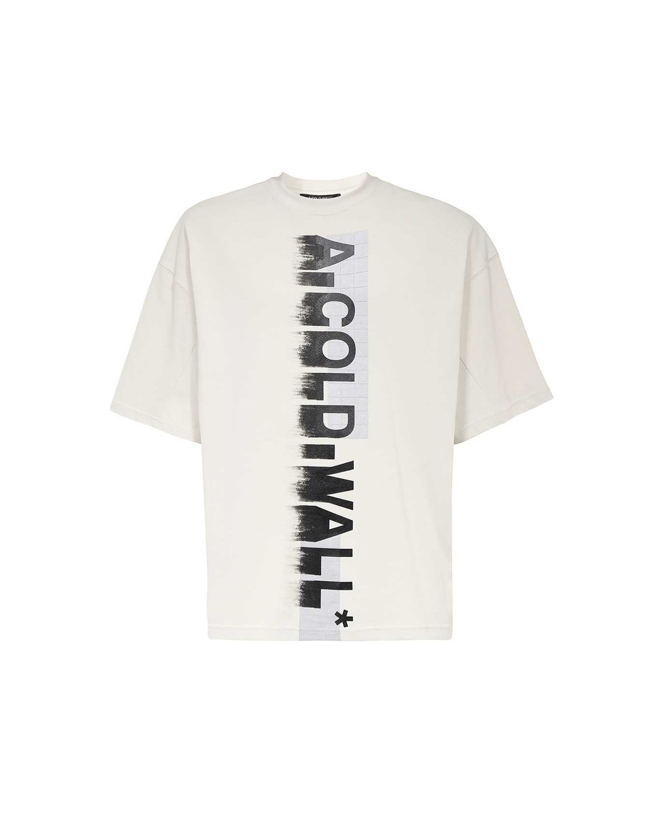 A-COLD-WALL Logo Cotton T-shirt - Ivory