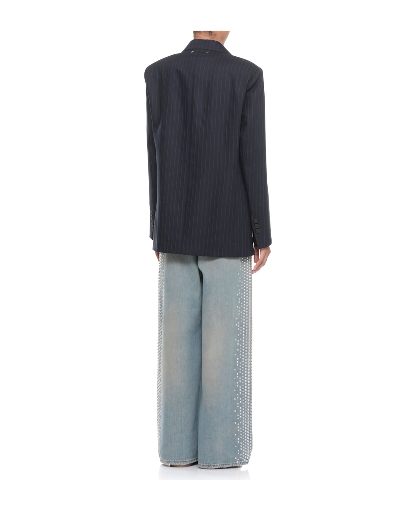 Golden Goose Wool Blazer - Blue