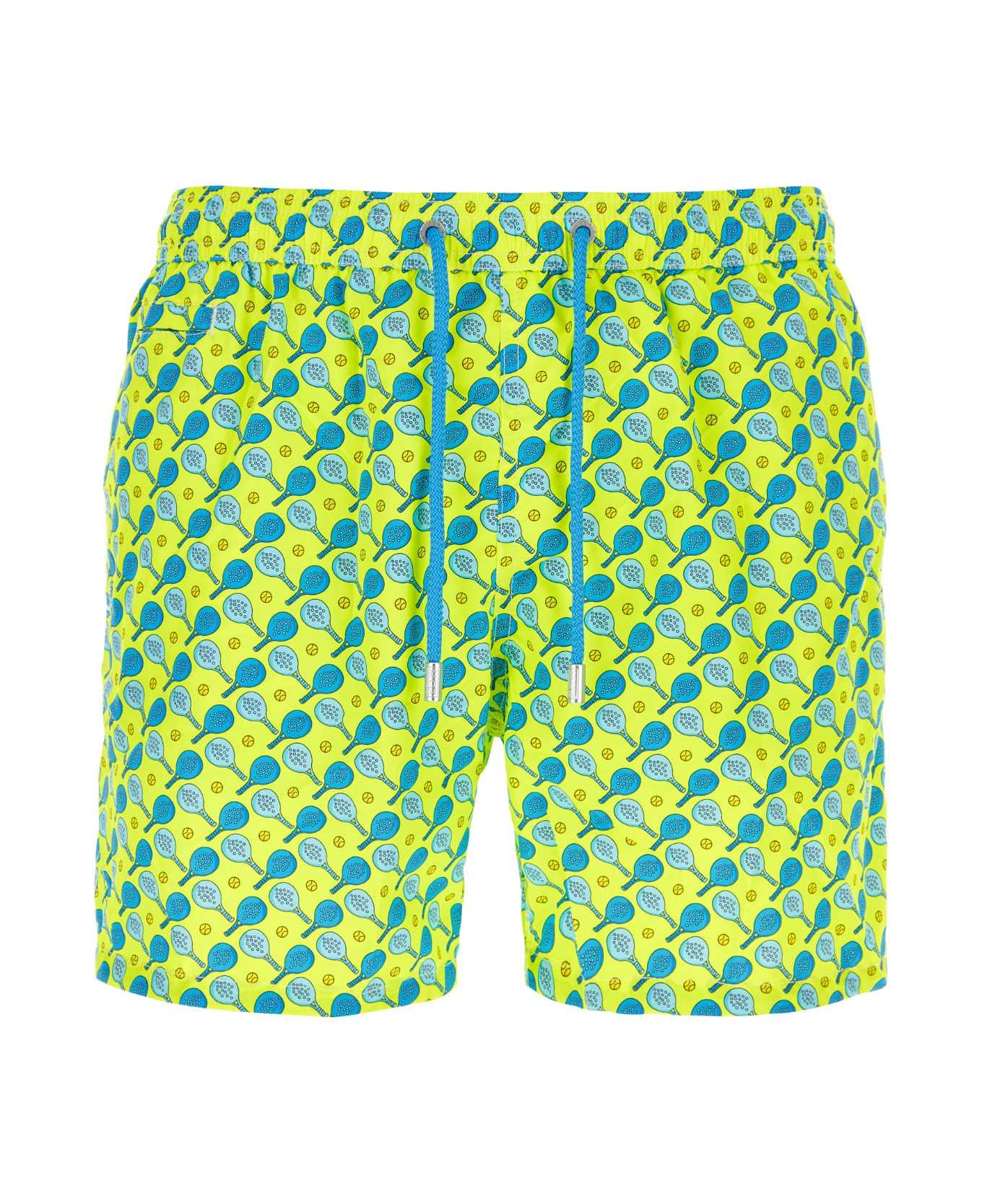 MC2 Saint Barth Printed Polyester Swimming Shorts - 94