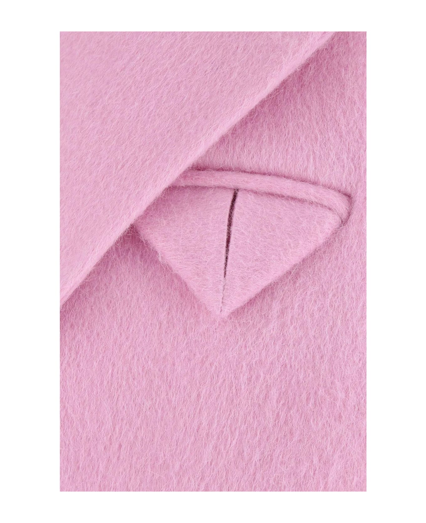 Bottega Veneta Pink Wool Blend Coat - BALLOON コート