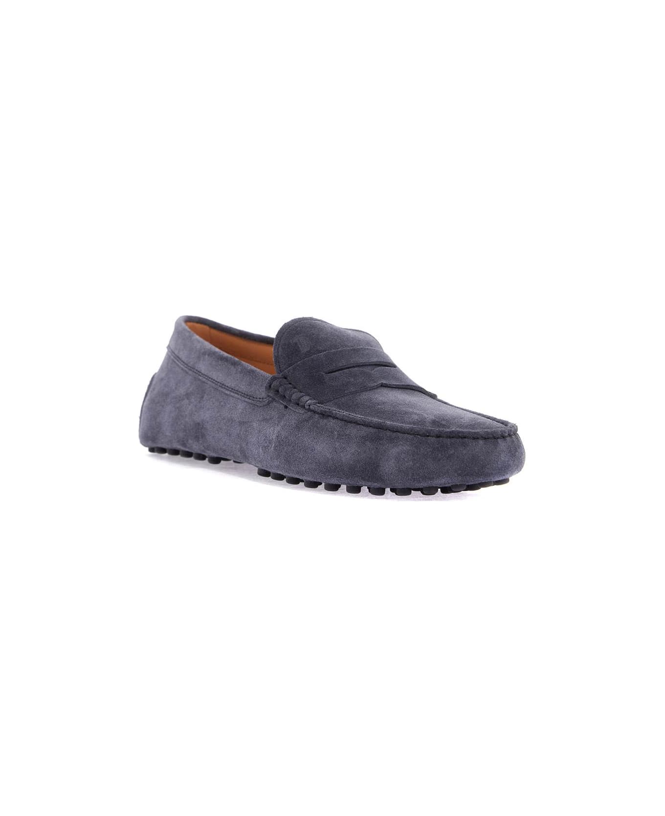 Tod's Men's Night Calfskin Moccasin - Blue