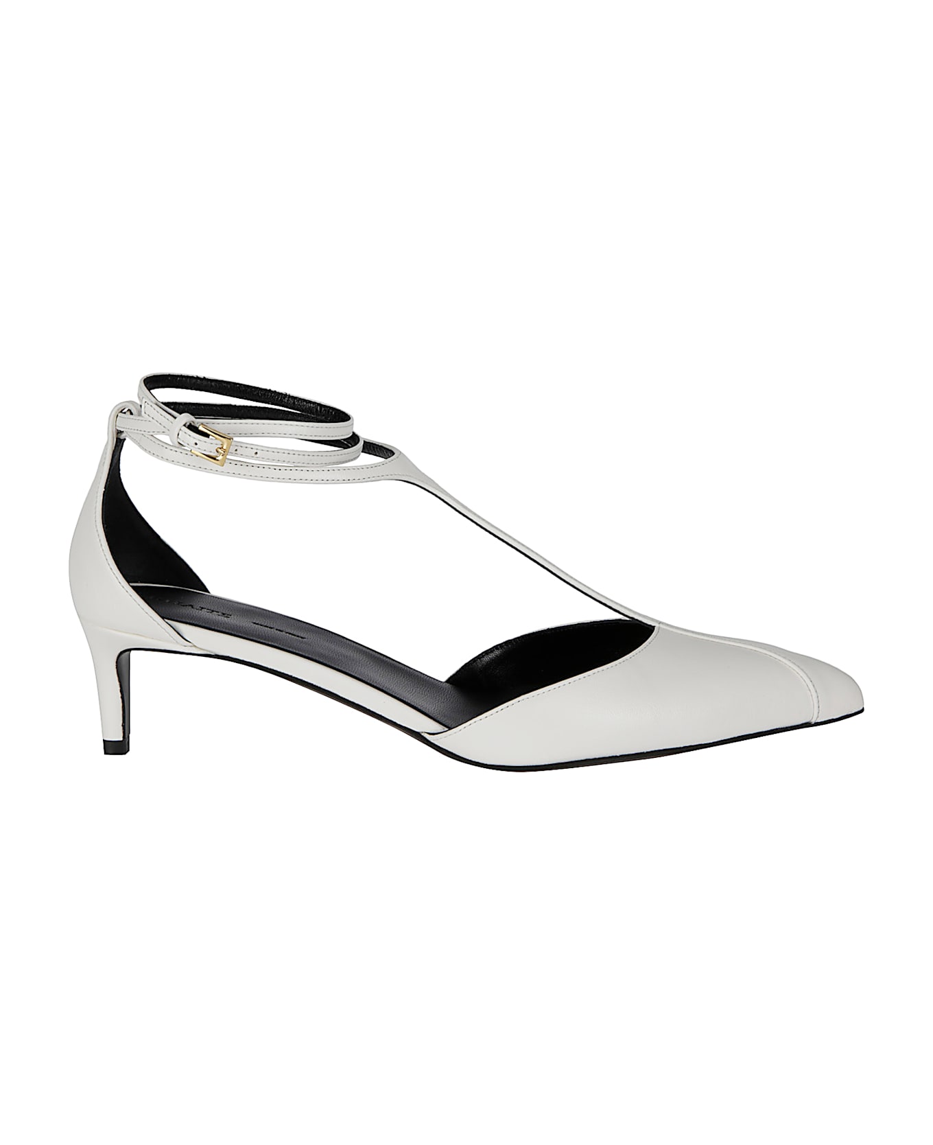 Khaite Mia Pump 45 - OPTIC WHITE