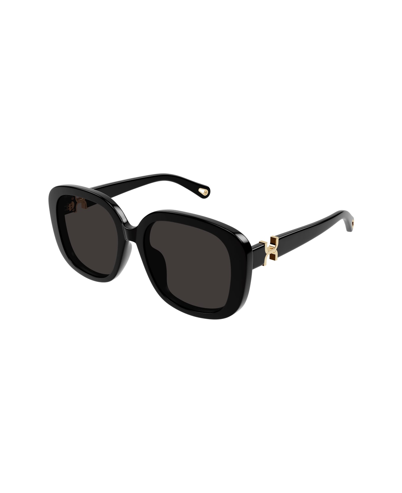 Chloé Ch0303sk Marcie-linea Chloé 001 Black Grey Sunglasses - Nero